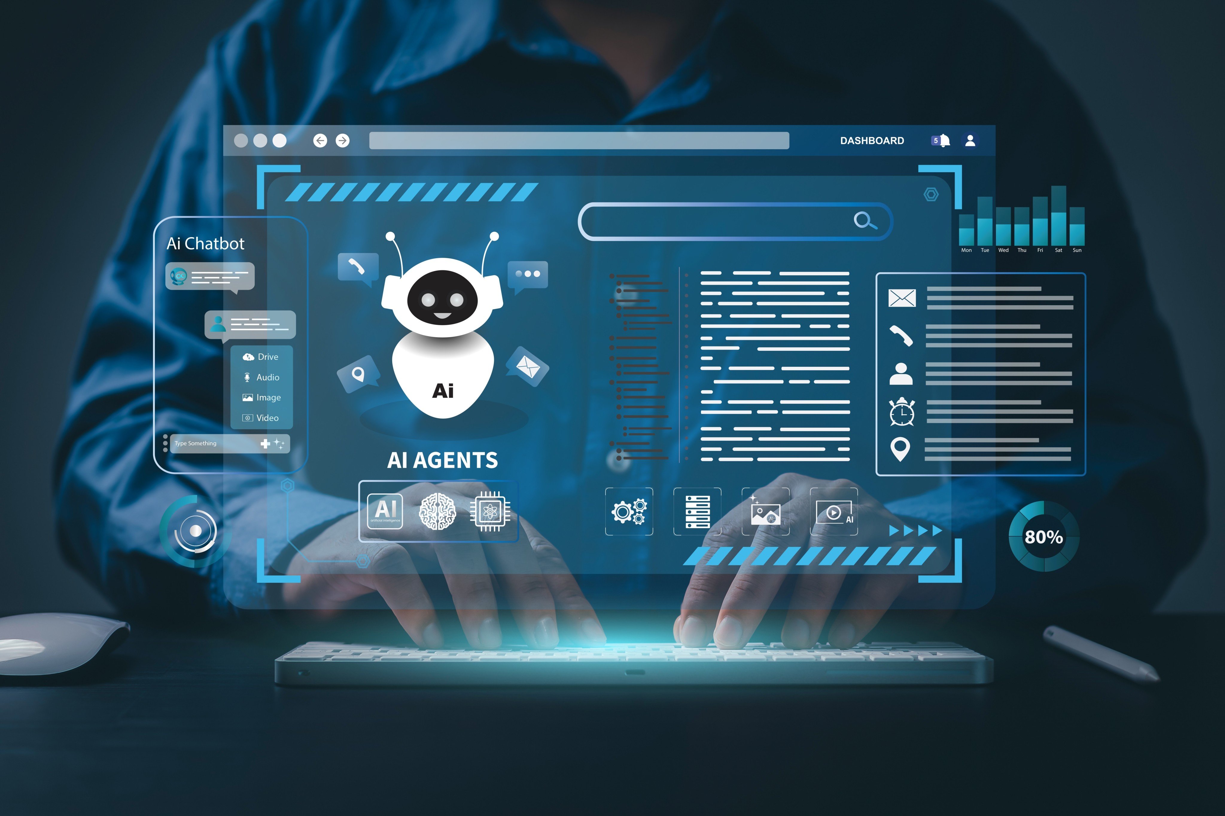 Artificial intelligence agents are software programs that are capable of autonomously performing tasks on behalf of a user or another system. Photo: Shutterstock