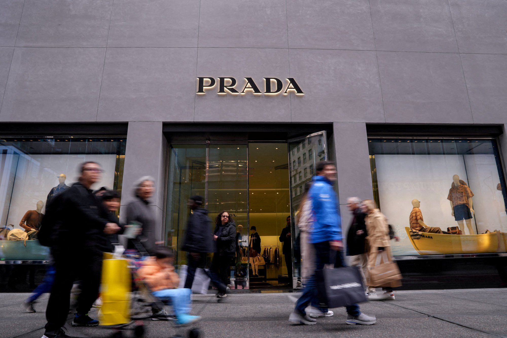 Luxury brand Prada is under fire for showcasing designs that bear a striking resemblance to traditional Indian footwear. Photo: Reuters Luxury brand Prada is under fire for showcasing designs that bear a striking resemblance to traditional Indian footwear. Photo: Reuters