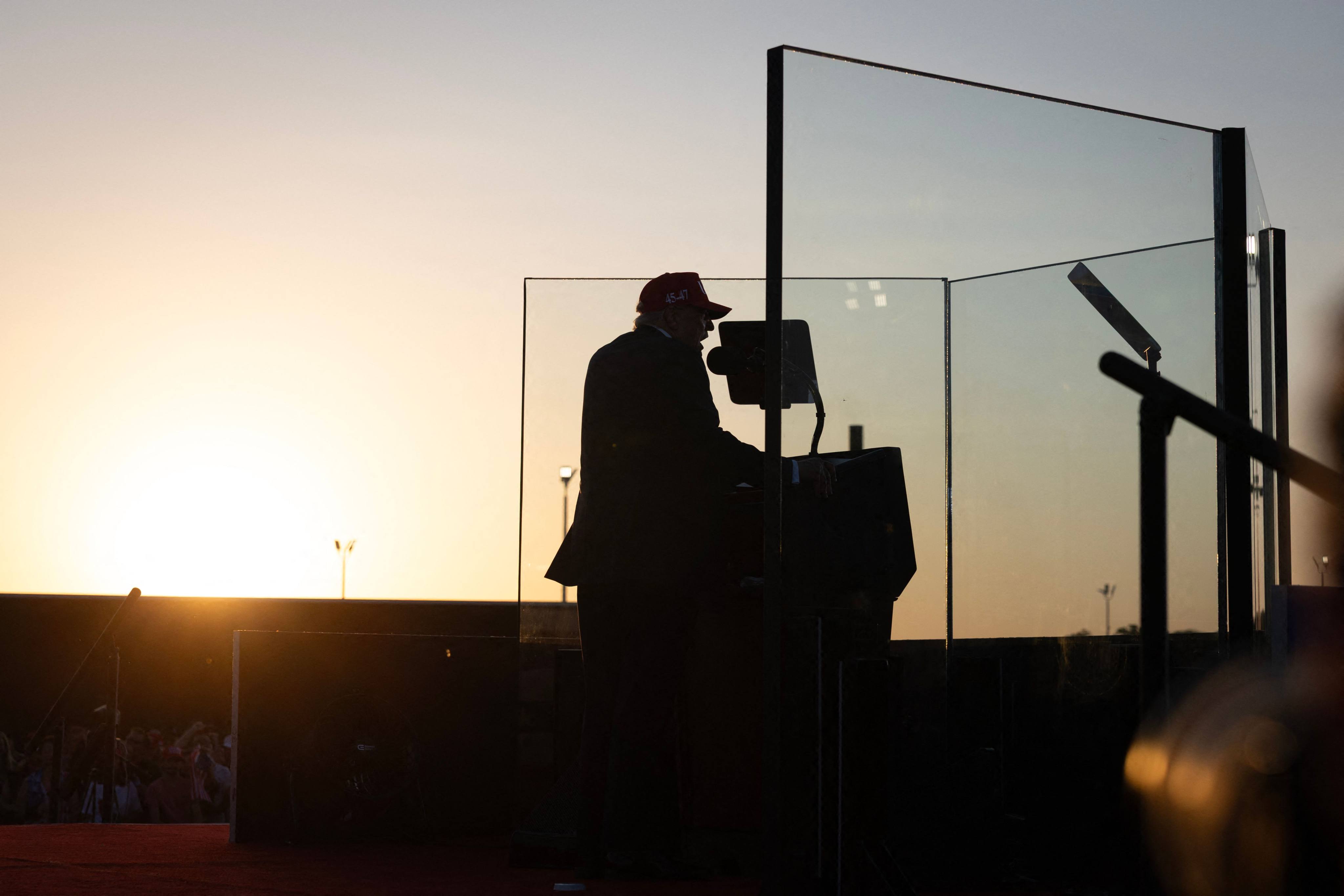US President Donald Trump speaks at a rally to kick off the July Fourth holiday weekend at the Iowa State Fairgrounds on July 3 in Des Moines, Iowa. Trump used the opportunity to tout his just passed “One Big Beautiful Bill Act” which outlines his administration’s spending priorities. Photo: Getty Images via AFP