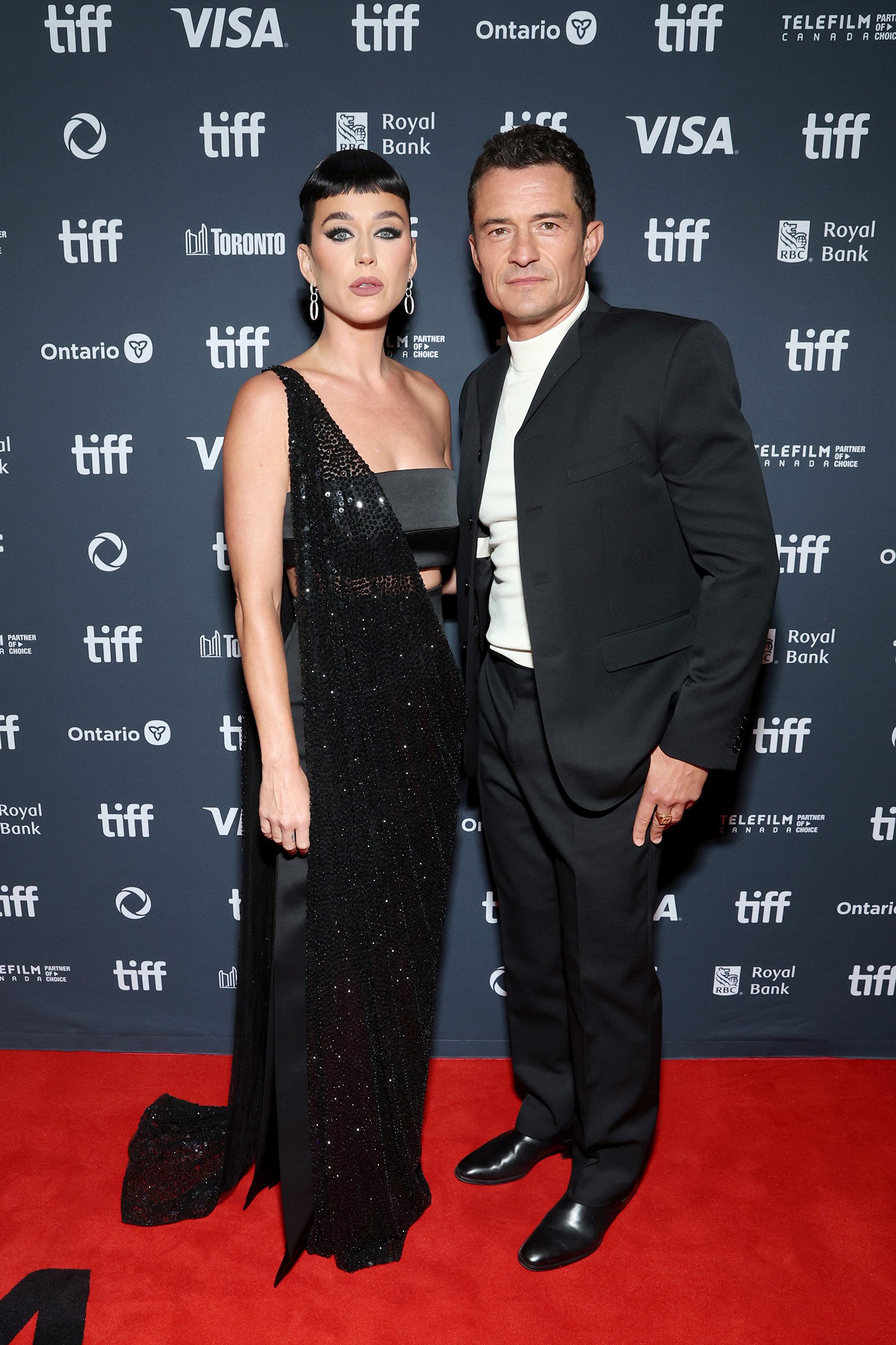 Katy Perry and Orlando Bloom attend the 2024 Toronto International Film Festival in Canada. Photo: Getty Images/TNS