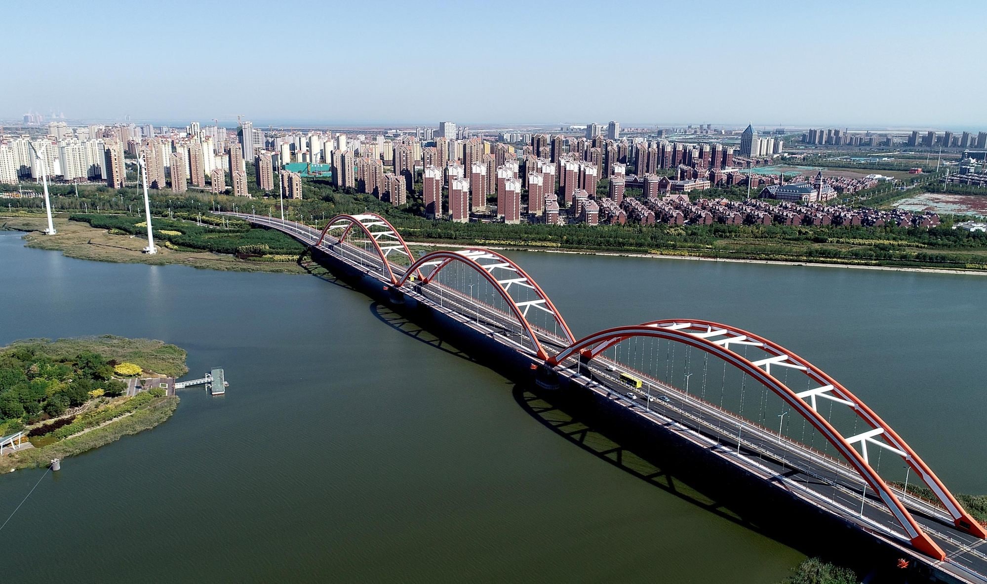 The Tianjin Eco-city, a Sino-Singaporean government-to-government project in China. Photo: Xinhua The Tianjin Eco-city, a Sino-Singaporean government-to-government project in China. Photo: Xinhua