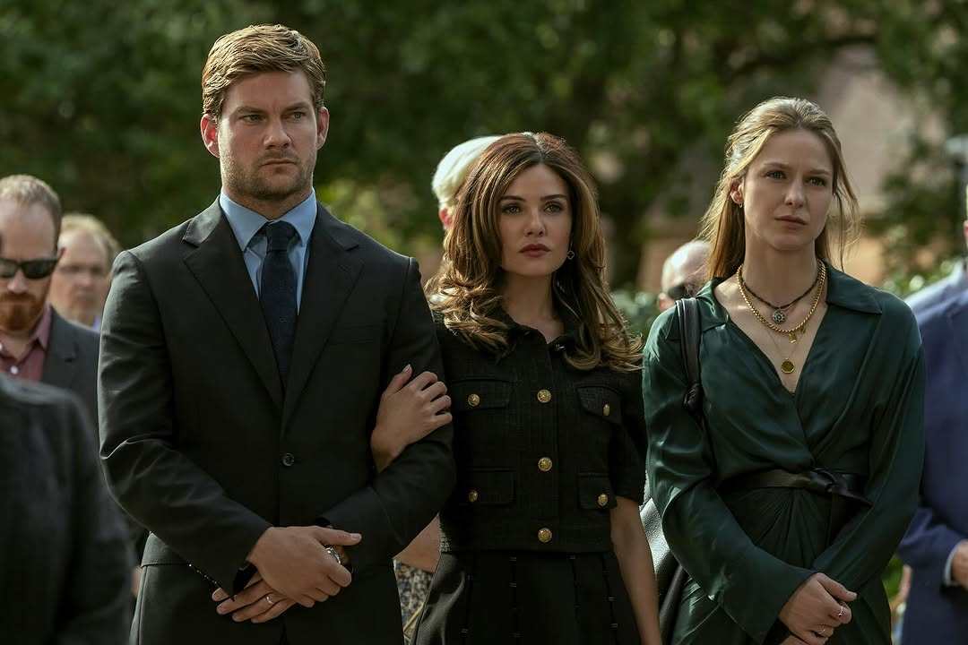 Meet Danielle Campbell (centre), who plays Peyton in the hit Netflix crime drama The Waterfront. Photo: @thedaniellecampbell/Instagram