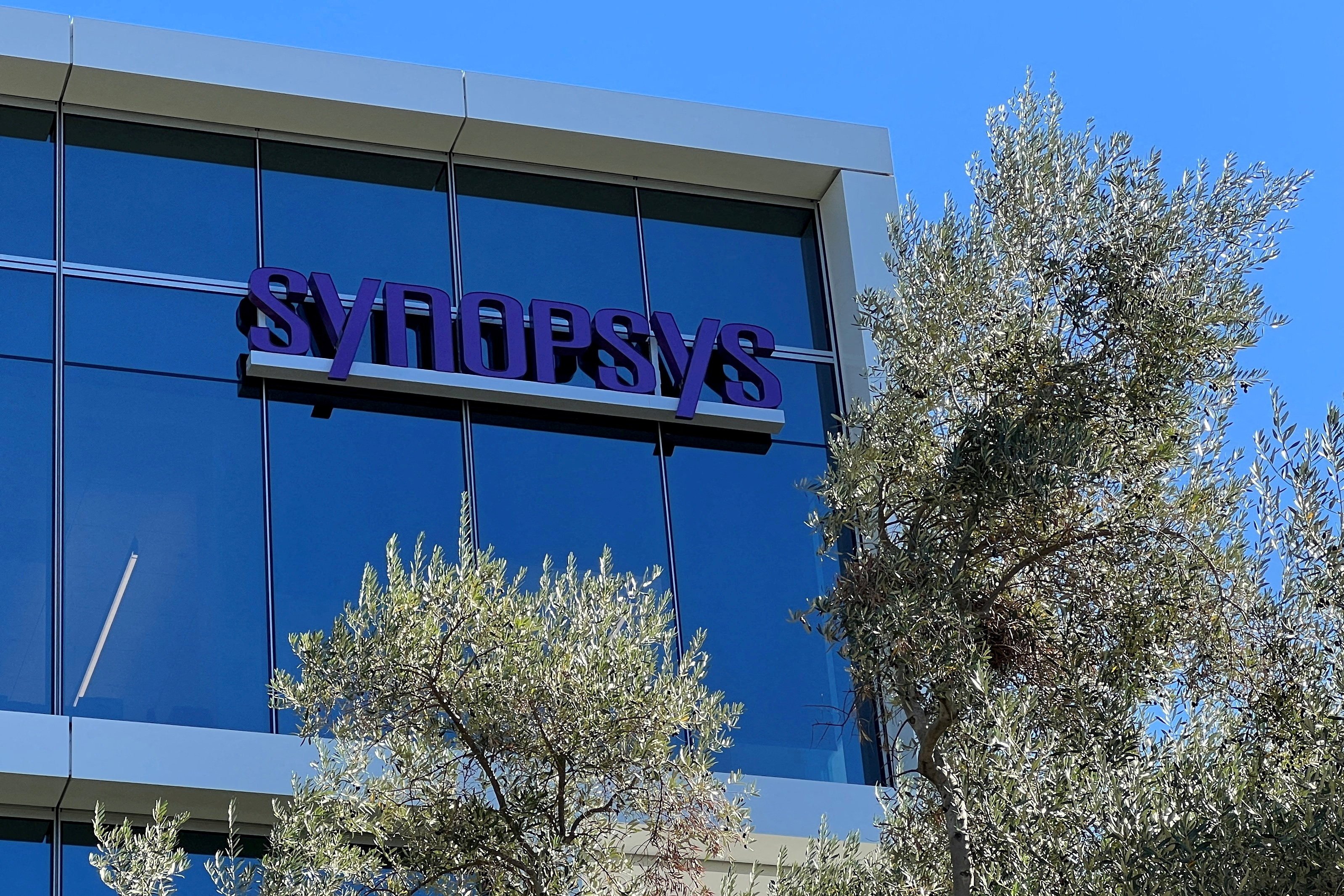 The headquarters of Synopsys in Sunnyvale, California. Photo: Reuters
