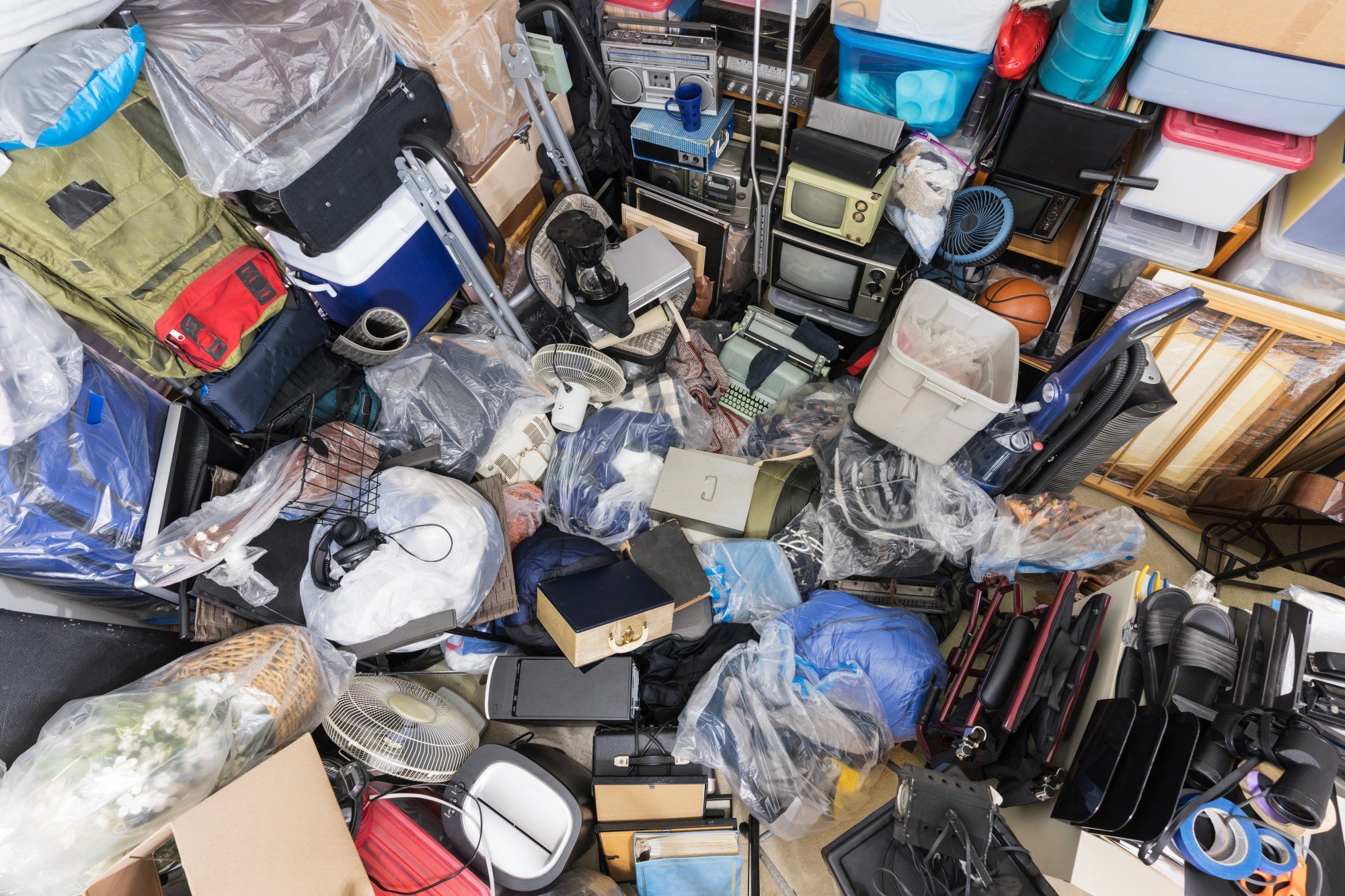 Plyushkin’s disorder – also known as hoarding disorder – is a condition characterised by an inability to part with possessions. Photo: Shutterstock Plyushkin’s disorder – also known as hoarding disorder – is a condition characterised by an inability to part with possessions. Photo: Shutterstock