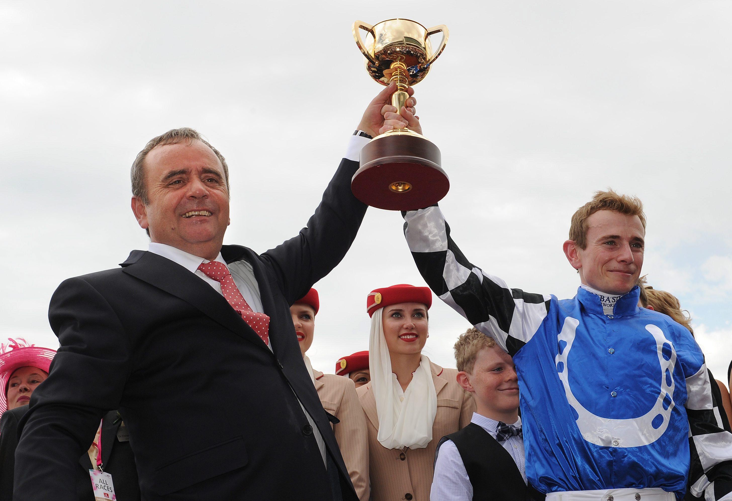 Legendary trainer Andreas Wöhler targets the Deutsches Derby again.  Photo: EPA