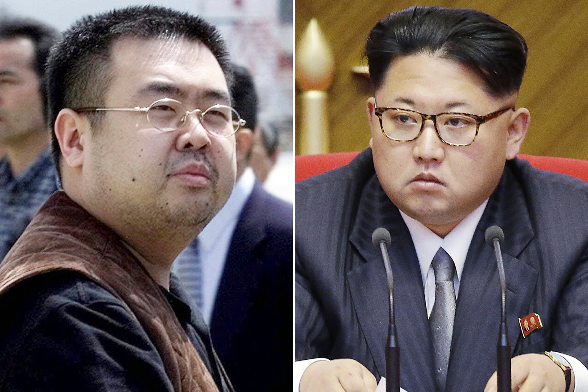 The killing of Kim Jong-nam (left), the half-brother of North Korean leader Kim Jong-un (right), with VX nerve agent in Malaysia in 2017 raised fears of Pyongyang’s biochemical capabilities. Photo: AP The killing of Kim Jong-nam (left), the half-brother of North Korean leader Kim Jong-un (right), with VX nerve agent in Malaysia in 2017 raised fears of Pyongyang’s biochemical capabilities. Photo: AP