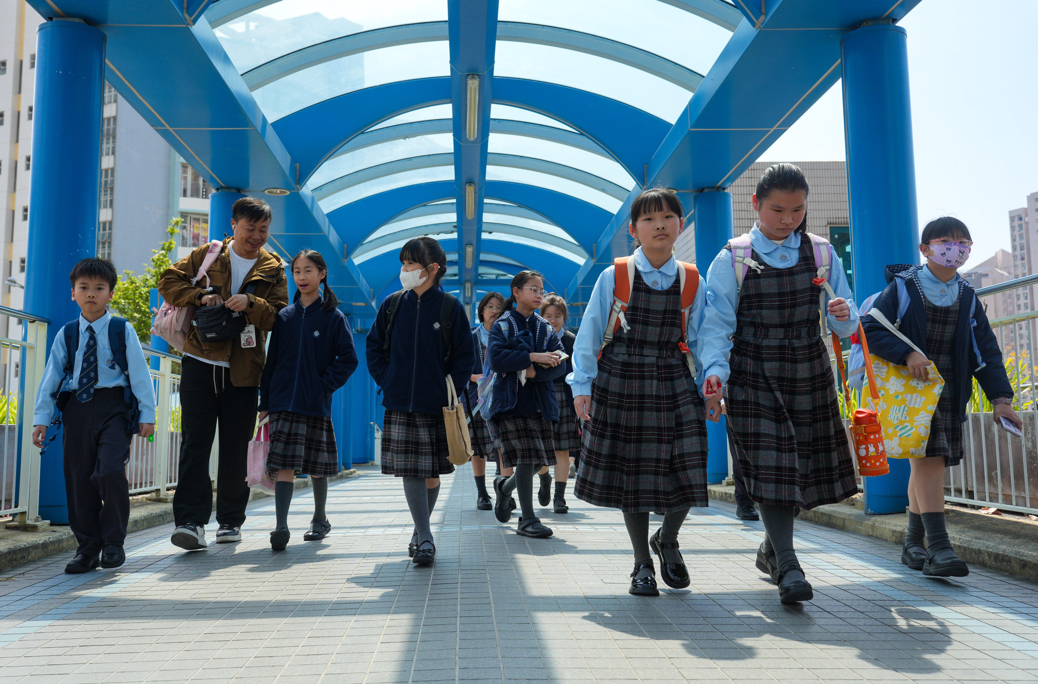 A record high of 74 per cent of Primary Six pupils in Hong Kong were assigned to their preferred secondary school in the central allocation system. Photo: Sam Tsang