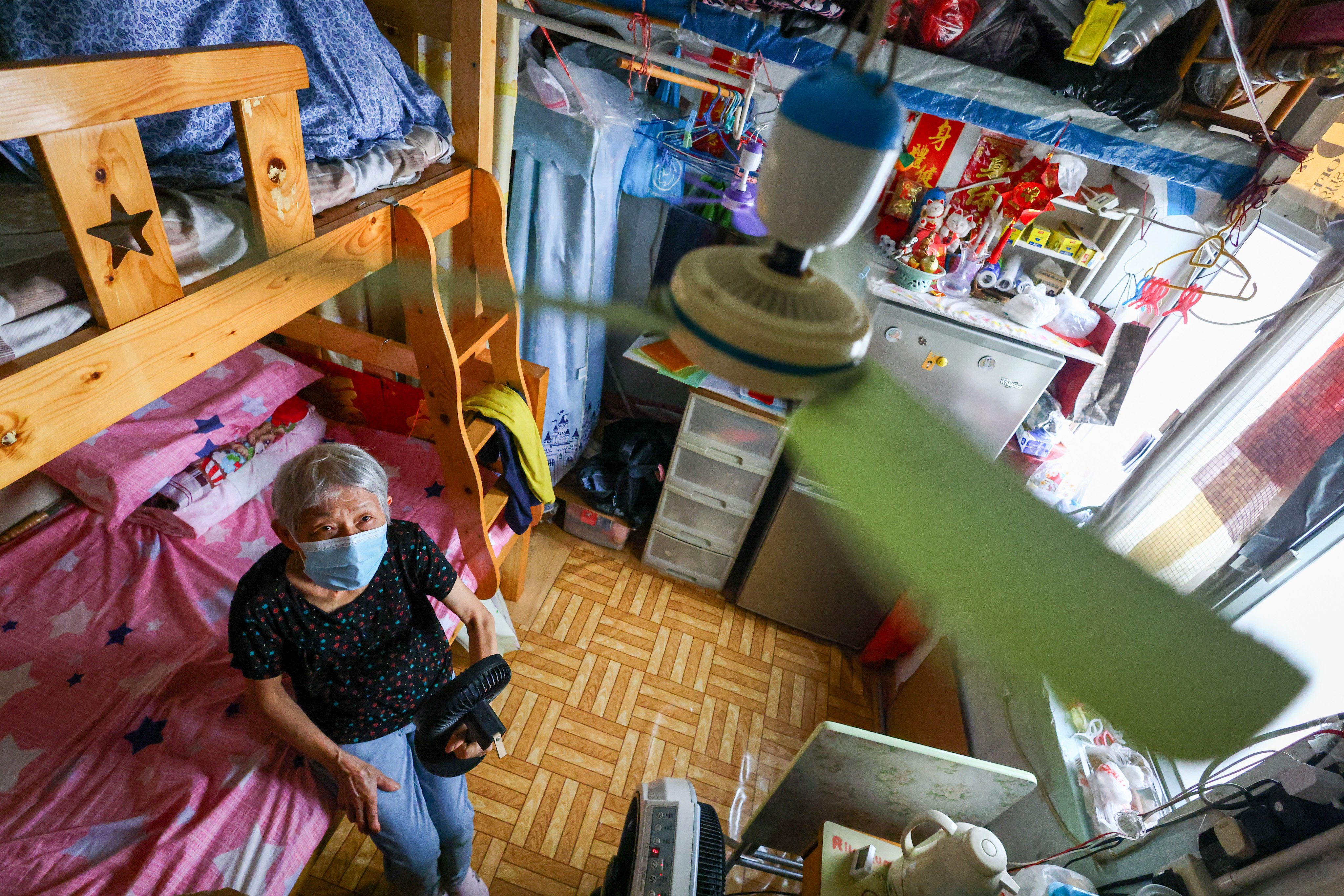 Those living in Hong Kong’s substandard housing face extreme heat and poor living conditions. Photo: Dickson Lee