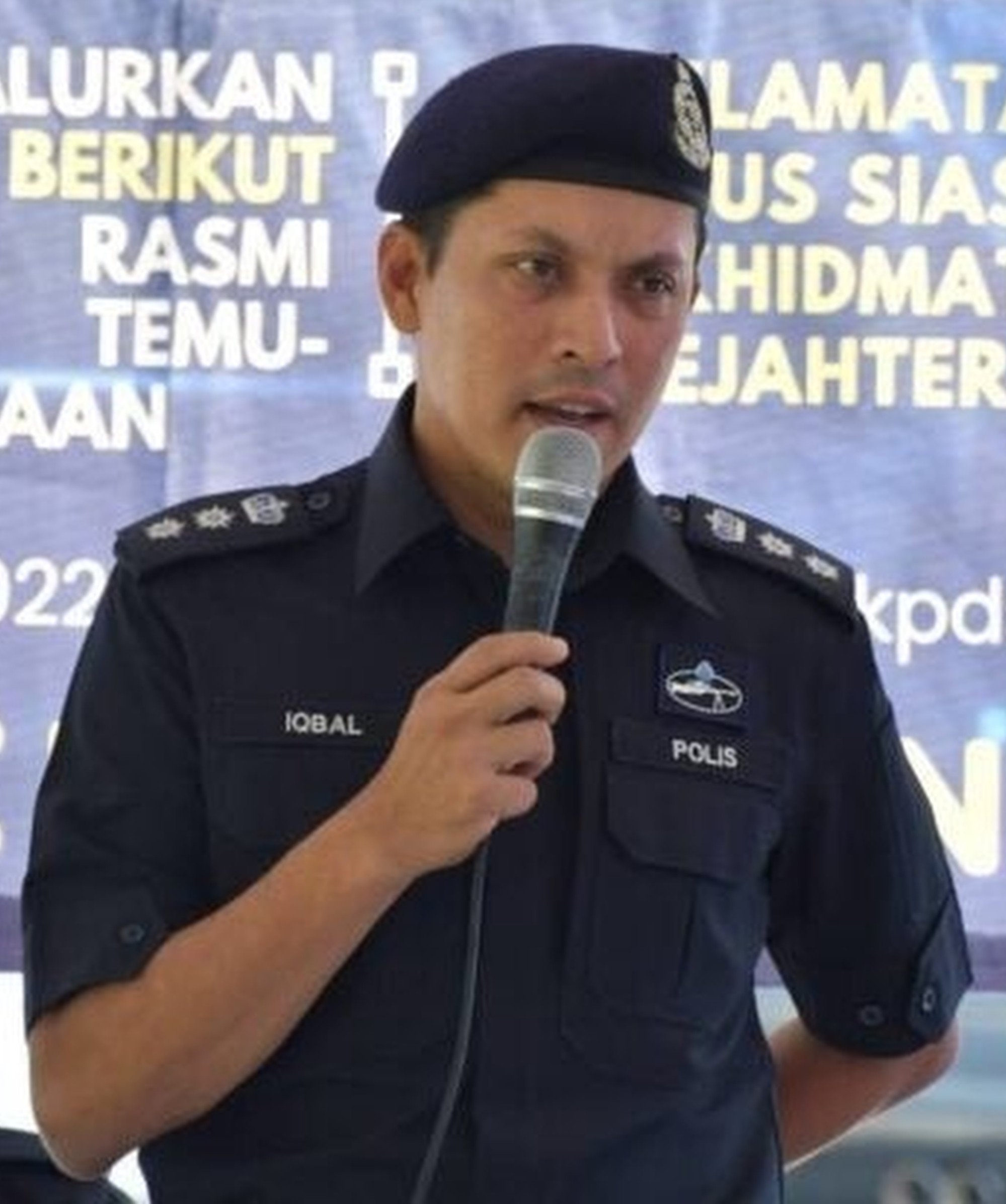 Shah Alam police chief Mohd Iqbal Ibrahim. Photo: Handout