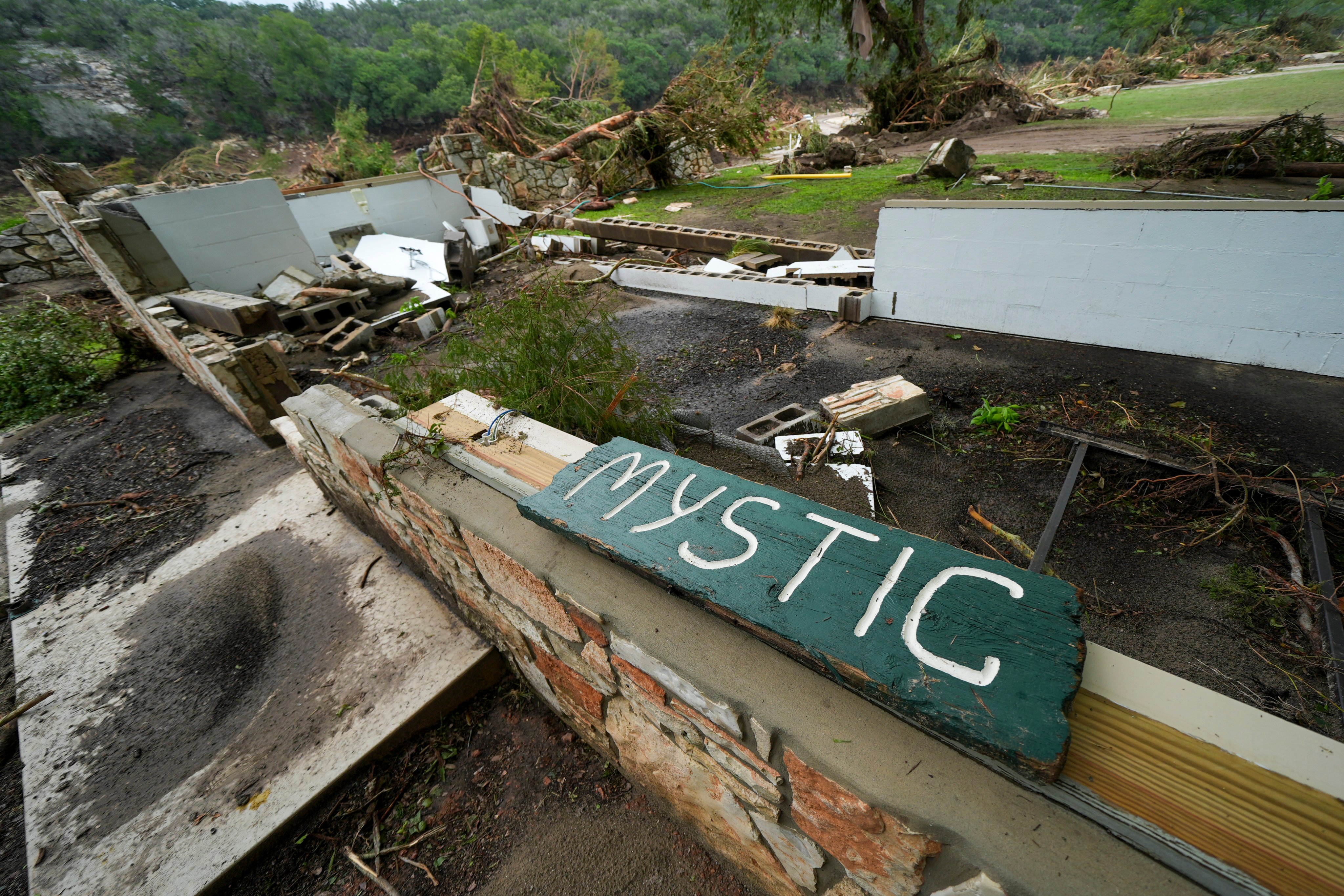 Among the dead were at least 27 girls and counselors who were staying at Camp Mystic near a river when disaster struck. Photo: AP