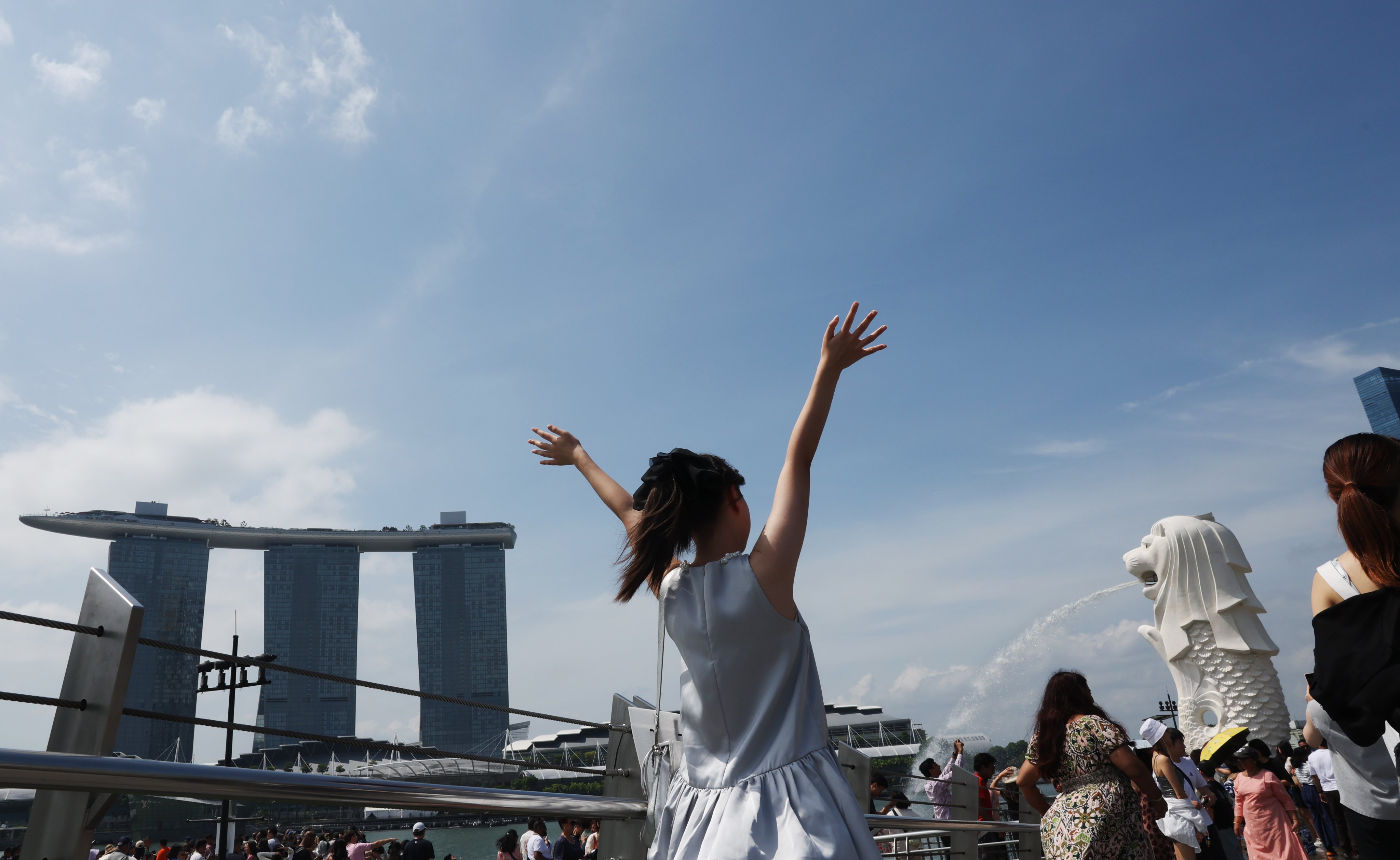 Singapore is home to six publicly funded autonomous universities as well as private universities and has long been a popular destination for Chinese students seeking an overseas education. Photo: EPA-EFE