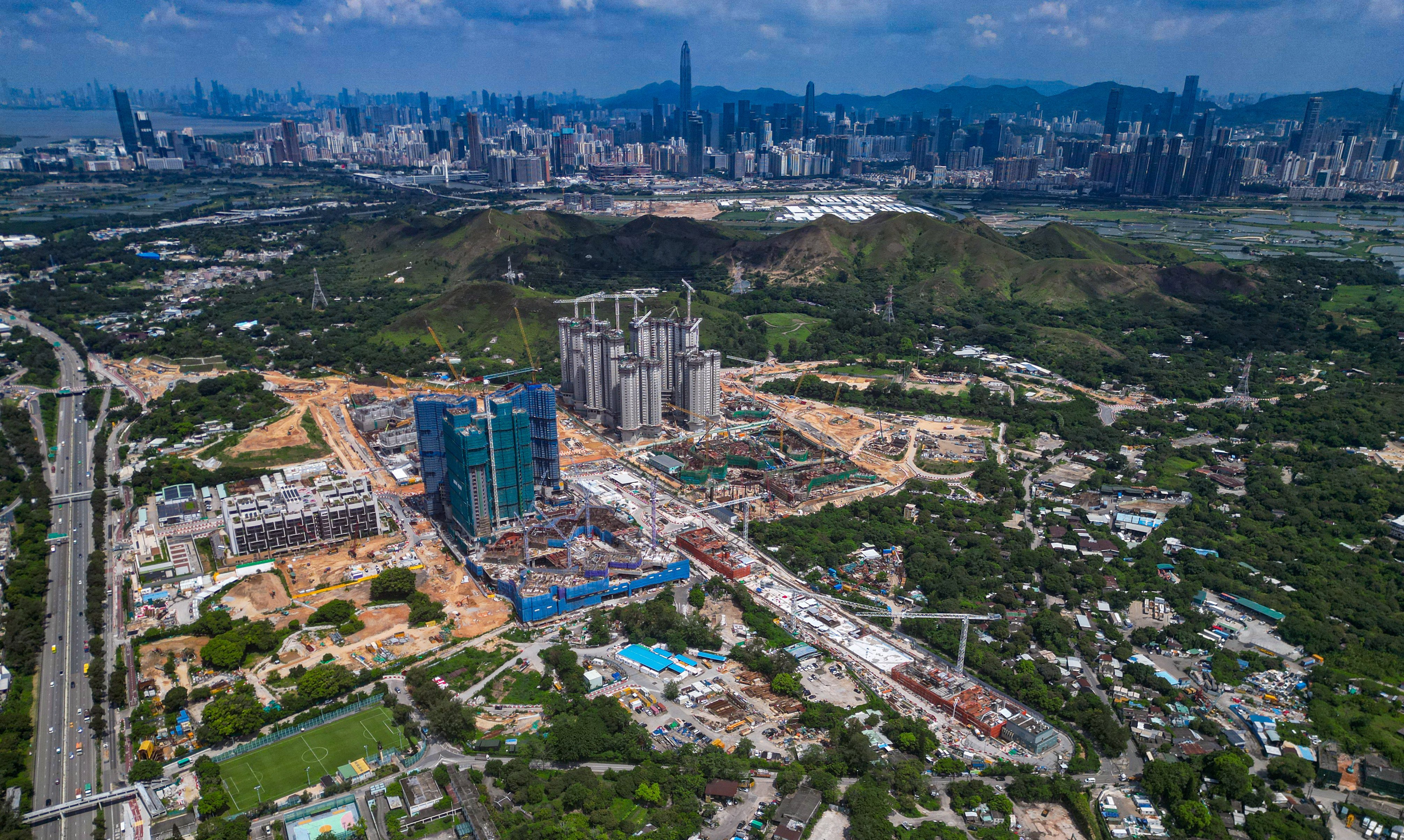 The railway project is expected to complement the development of the Northern Metropolis. Photo: Eugene Lee