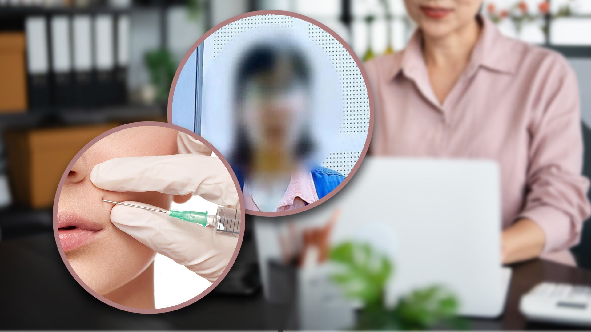 A woman in China embezzled US$2.4 million from her boss to fund cosmetic surgeries and a lavish lifestyle. Photo: SCMP composite/Shutterstock/Sina