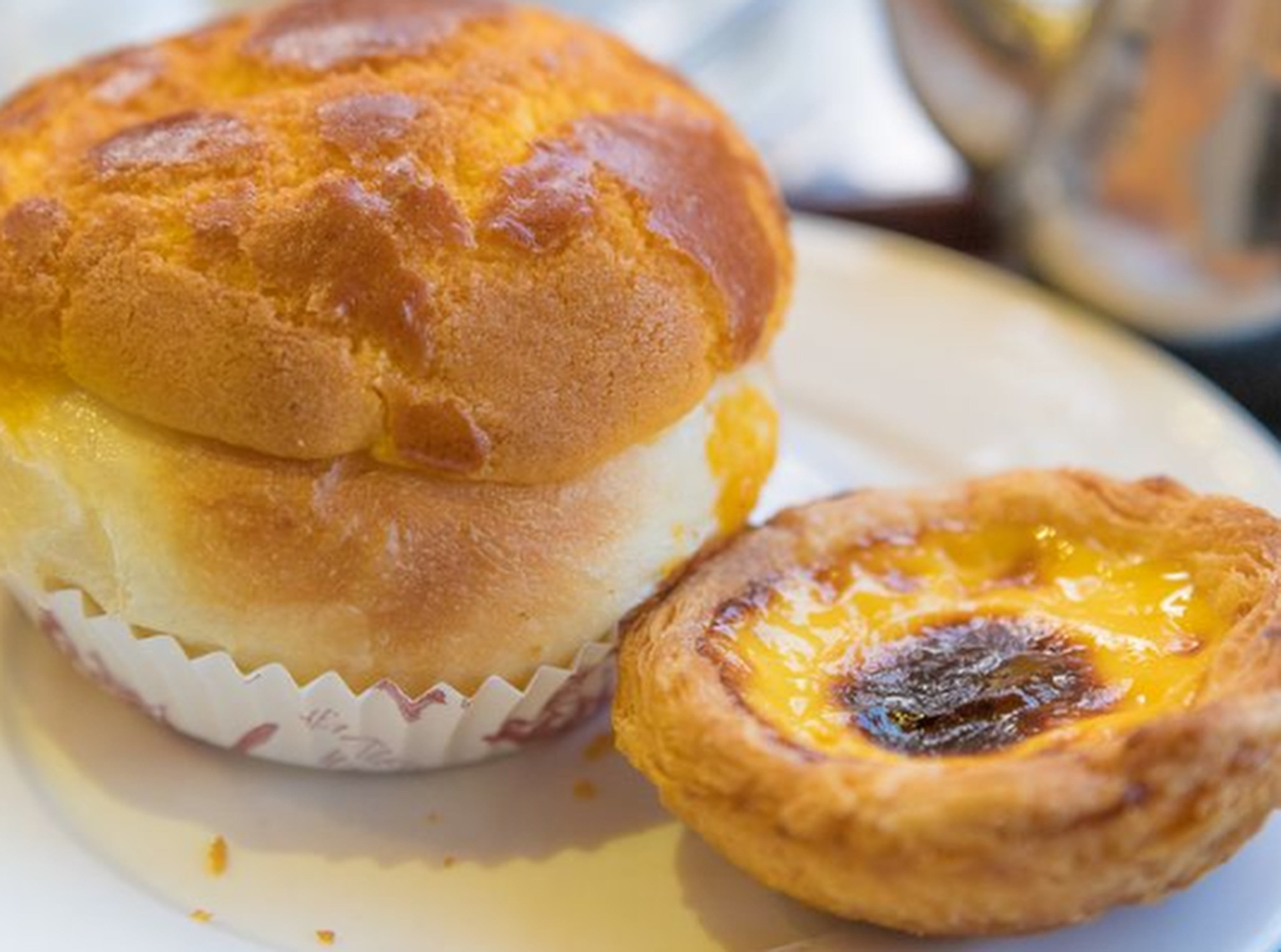 Pineapple buns at Sai Kung Cafe & Bakery. Photo: Hong Kong Tourism Board