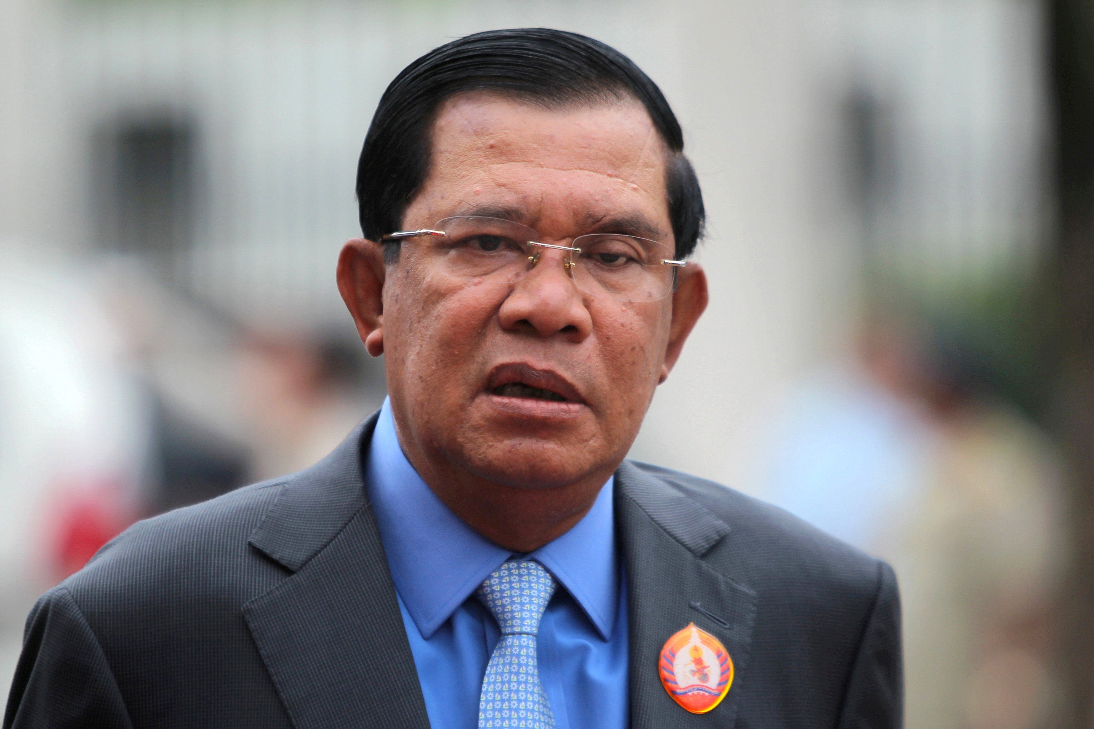 Cambodia’s former prime minister Hun Sen pictured in 2016. Photo: Reuters