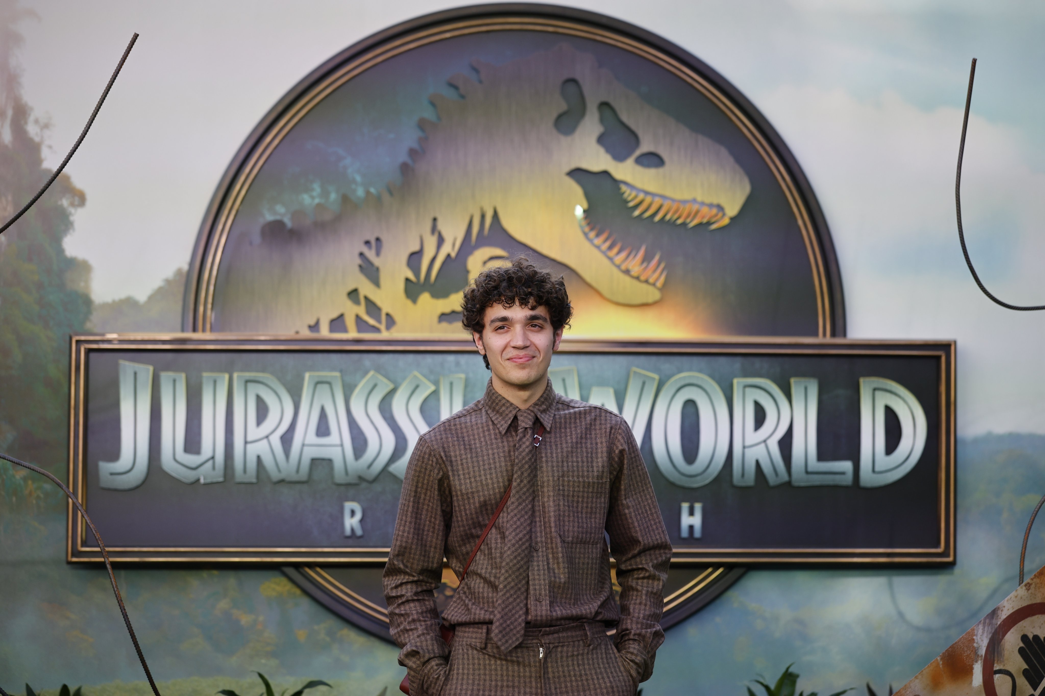 US actor and cast member David Iacono at the world premiere of Jurassic World Rebirth at the Odeon Luxe, Leicester Square, London, Britain, in June. Photo: EPA-EFE