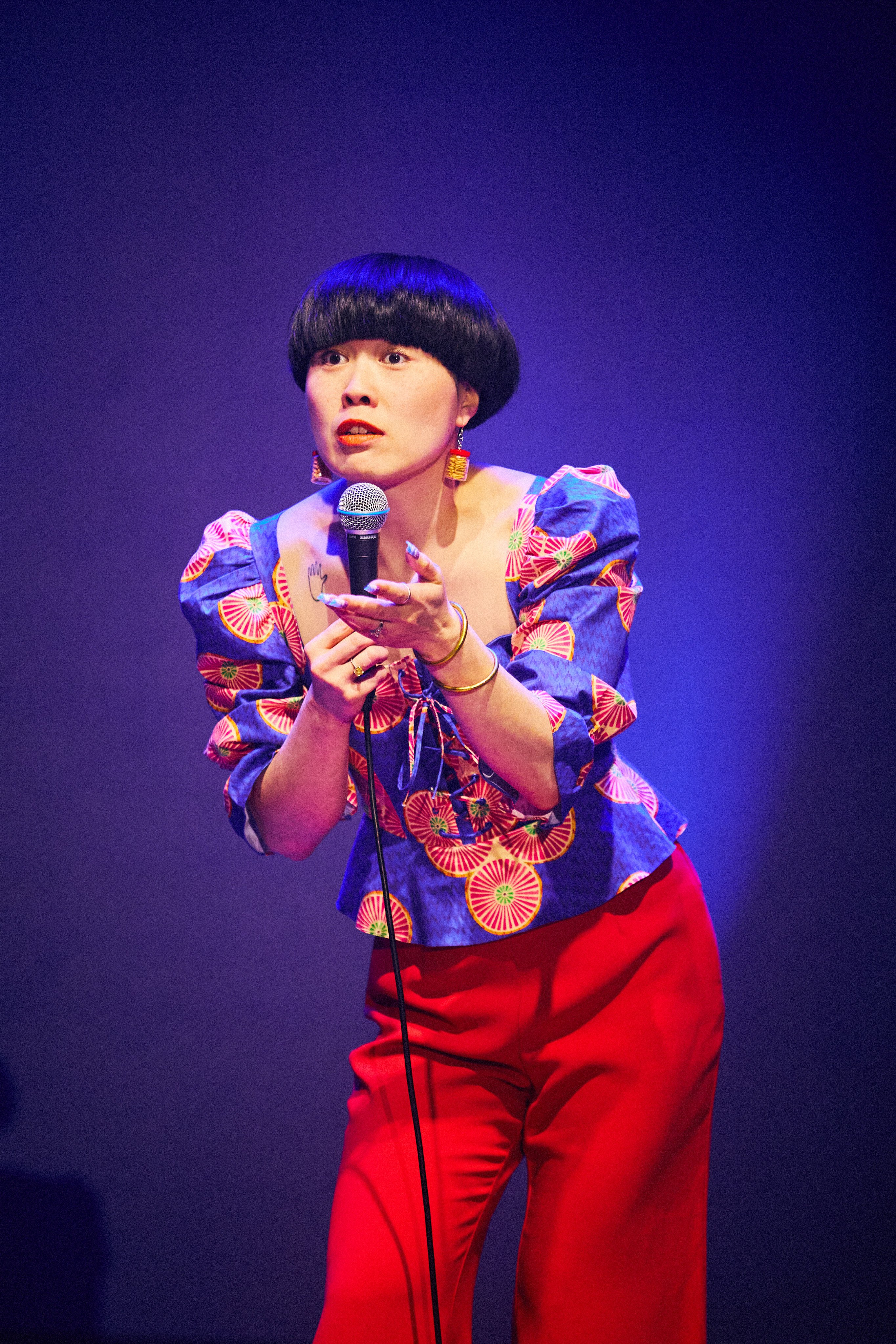 Los Angeles-based comic Atsuko Okatsuka talks to the Post about representing “the weirdos” following the release of her comedy special Father on Disney+ and Hulu. Photo: Sechel PR/Ravin