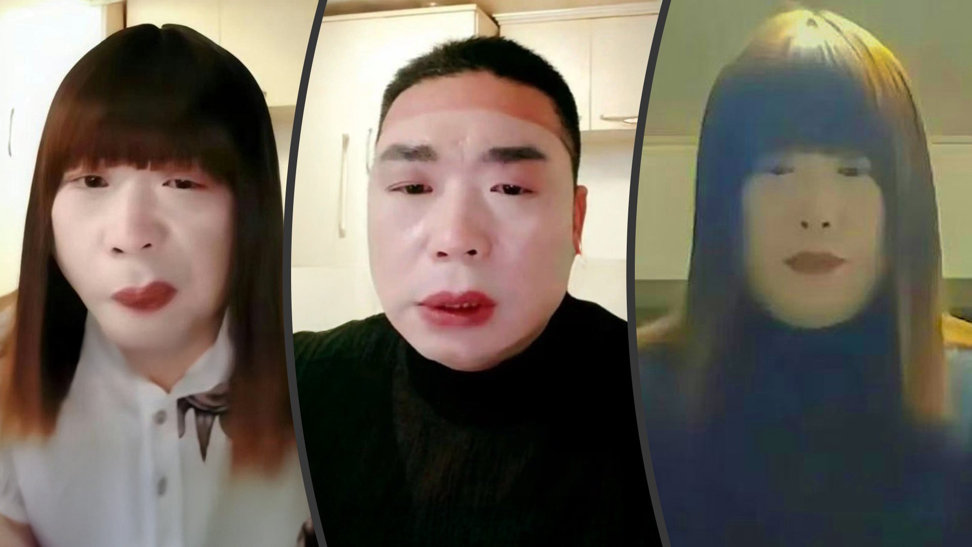 A cross-dressing man in China who secretly filmed his sexual encounters with nearly 1,700 men has sparked serious public health concerns. Photo: SCMP composite/Weibo/Douyin