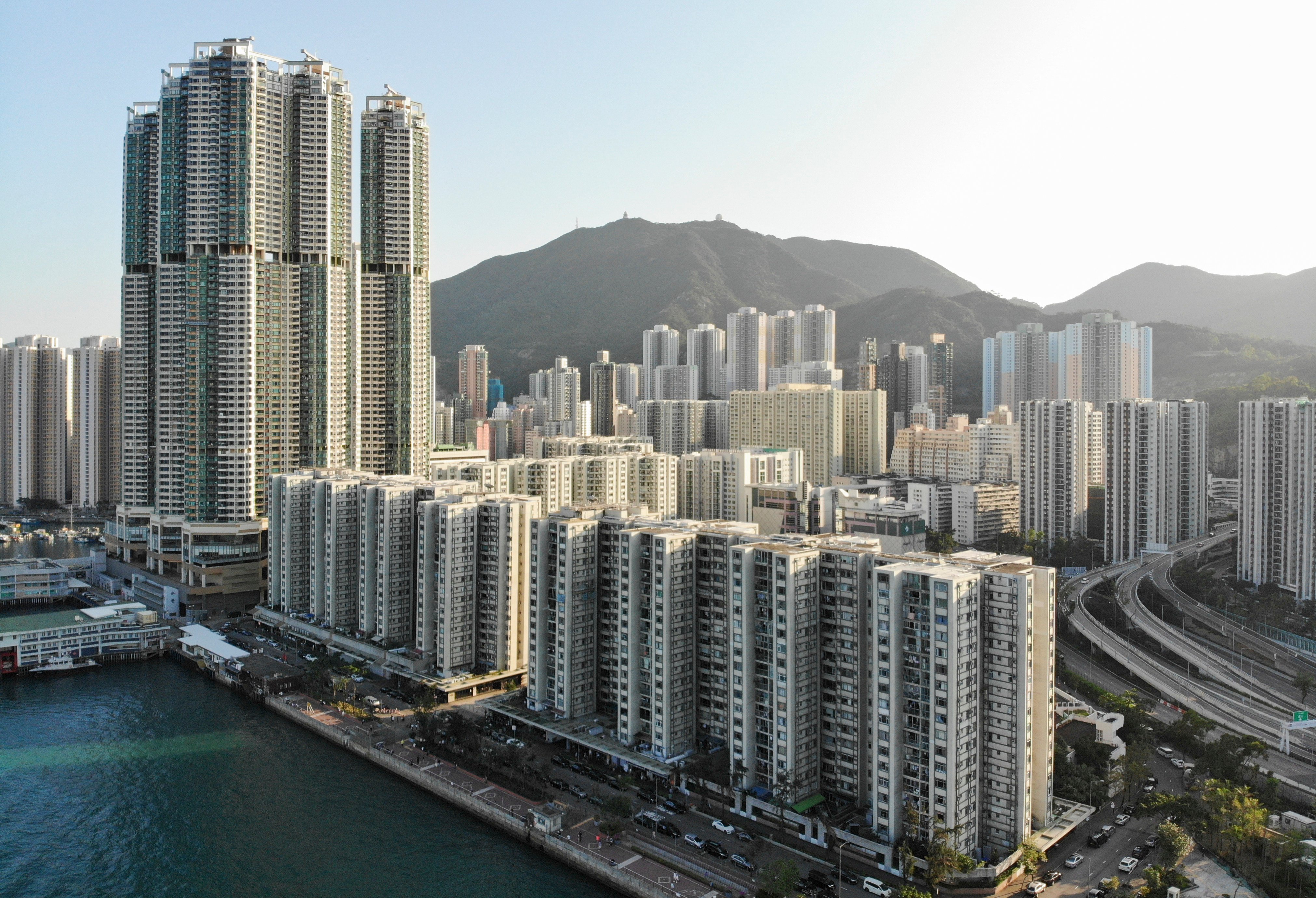Lei King Wan (front) and Grand Promenade (back left) in Shau Kei Wan. Photo: Martin Chan
