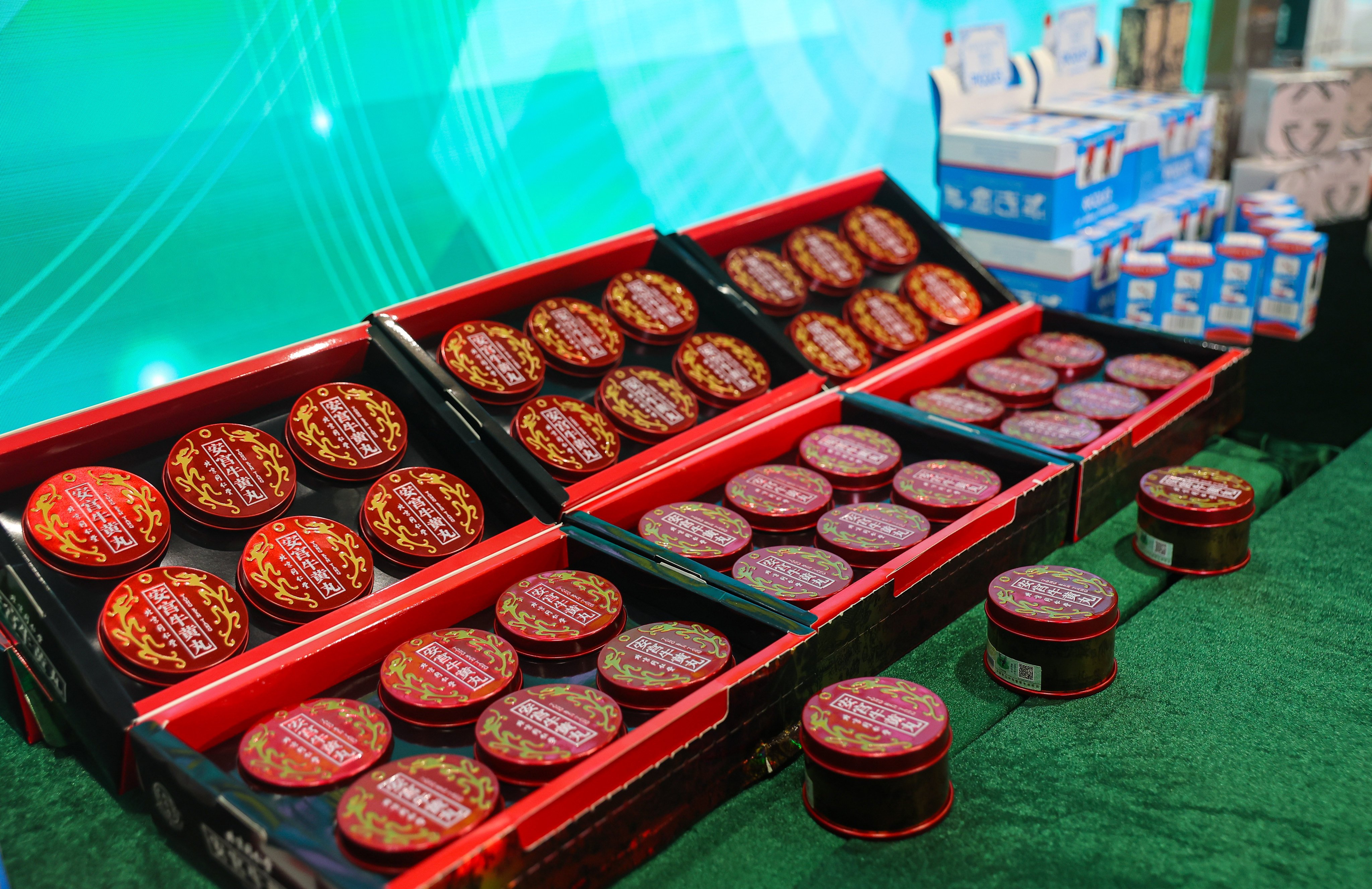 Hong Kong customs officers have seized about 950 suspected counterfeit items and 39,000 controlled drug tablets with an estimated market value of HK$1.1 million. Photo: Edmond So