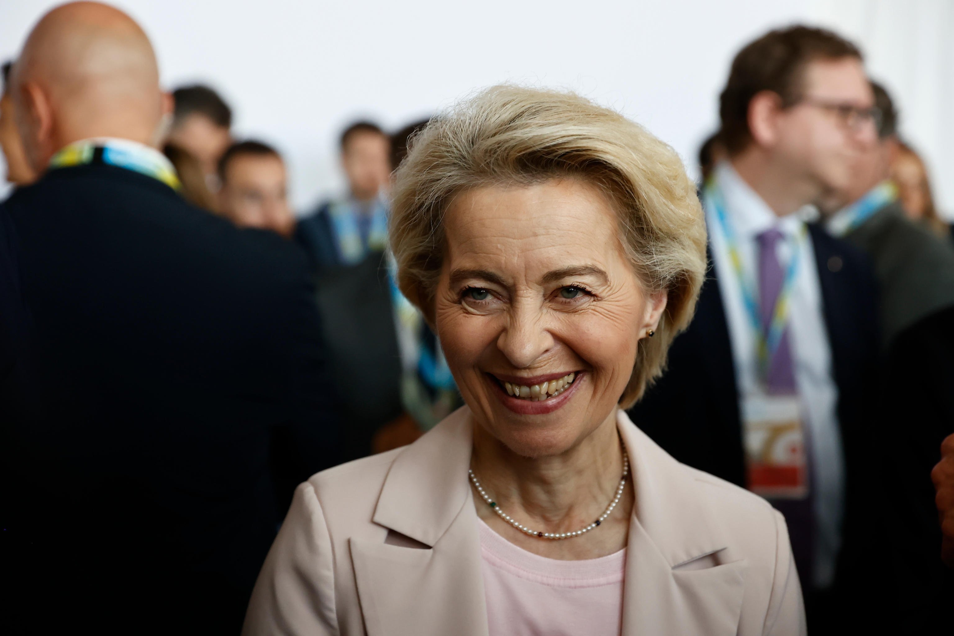 European Commission President Ursula von der Leyen survived a no-confidence vote amid far-right tensions and corruption allegations. Photo: EPA
