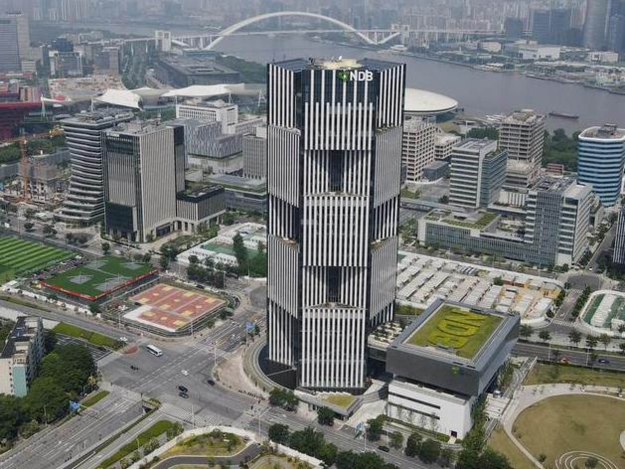 The New Development Bank’s headquarters in Shanghai, China. Brazil has urged the bank to broaden its rotating presidency beyond the five founding Brics members. Photo: Xinhua The New Development Bank’s headquarters in Shanghai, China. Brazil has urged the bank to broaden its rotating presidency beyond the five founding Brics members. Photo: Xinhua
