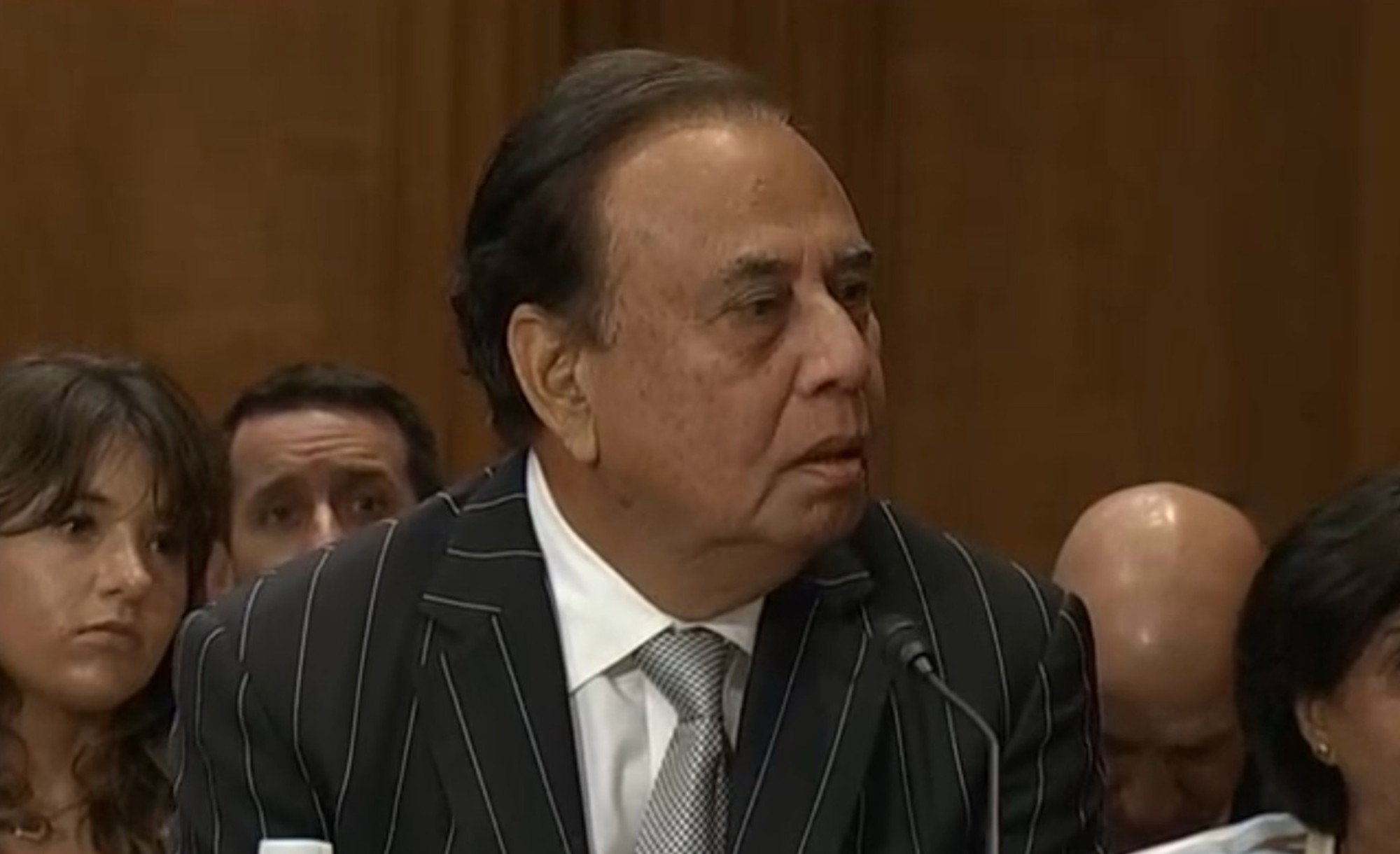 Anjani Sinha at his Senate confirmation hearing on Wednesday. Photo: C-Span Anjani Sinha at his Senate confirmation hearing on Wednesday. Photo: C-Span