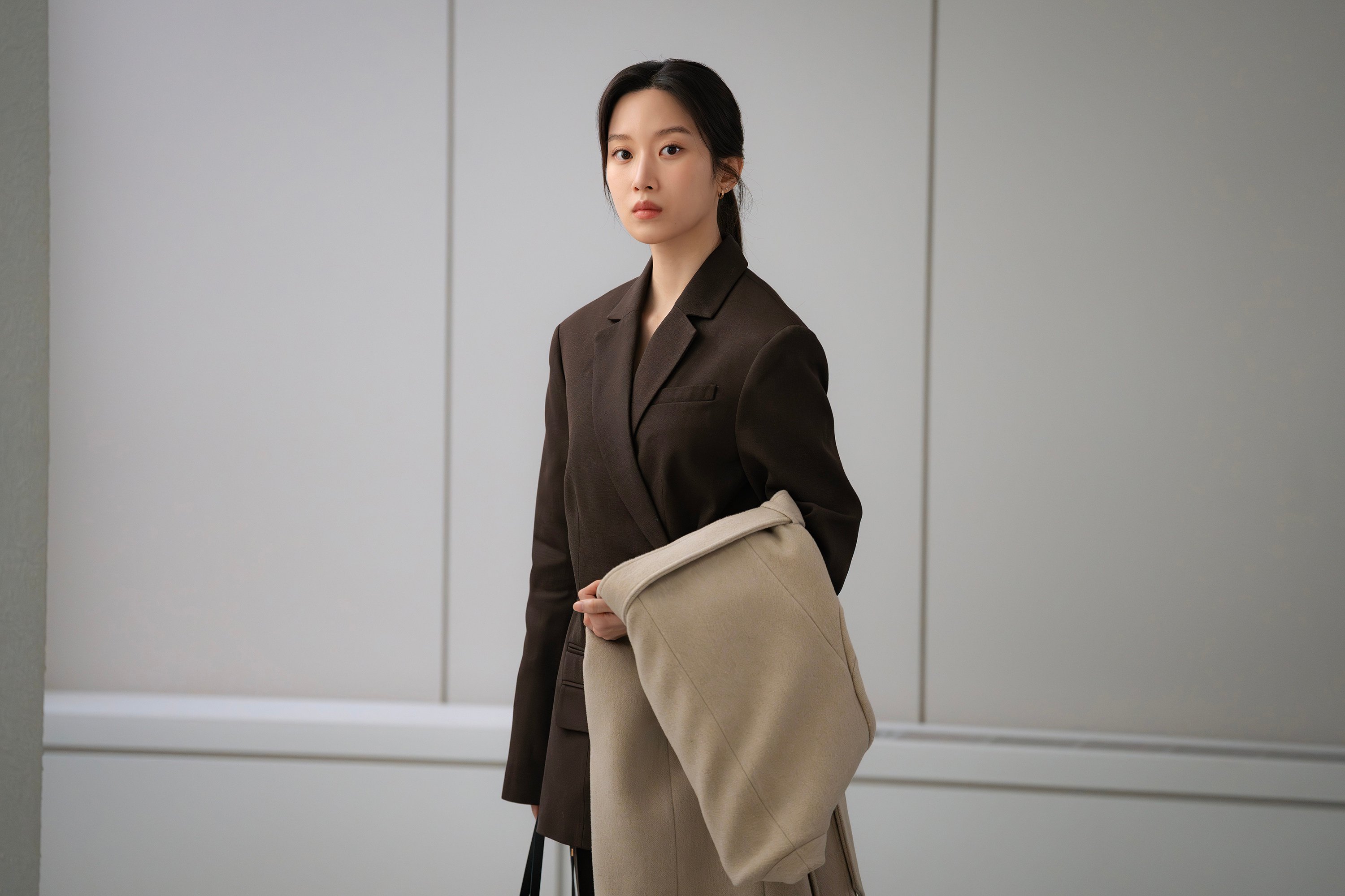 Moon Ga-young in a still from Law and the City. Photo: Disney+