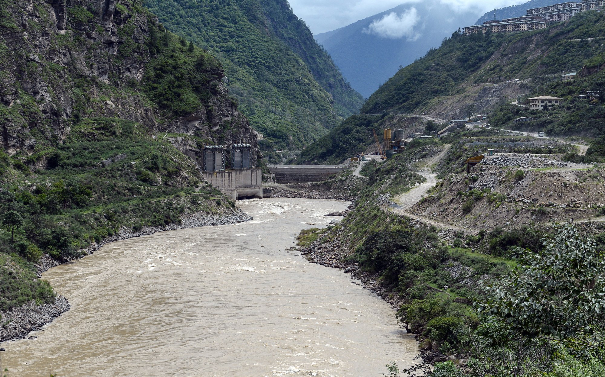 A hydropower project on the Punatsangchu River in Bhutan. The Himalayan kingdom uses a portion of its extensive hydropower resources to mine bitcoin. Photo: AFP A hydropower project on the Punatsangchu River in Bhutan. The Himalayan kingdom uses a portion of its extensive hydropower resources to mine bitcoin. Photo: AFP
