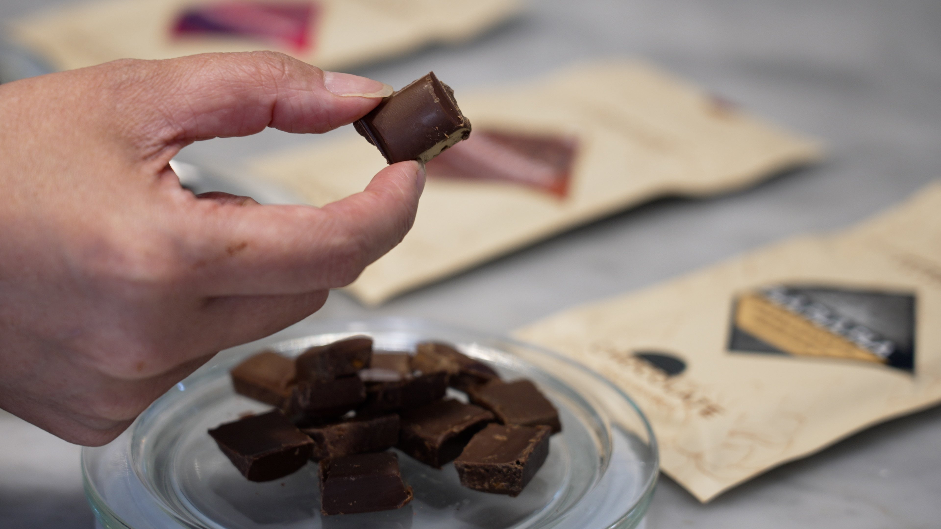 Chocolate by Pridi Cacaofevier, a small-batch producer in Bangkok. Thai craft chocolate is emerging as a niche industry that employs sustainable practices. Photo: Llewellyn Cheung