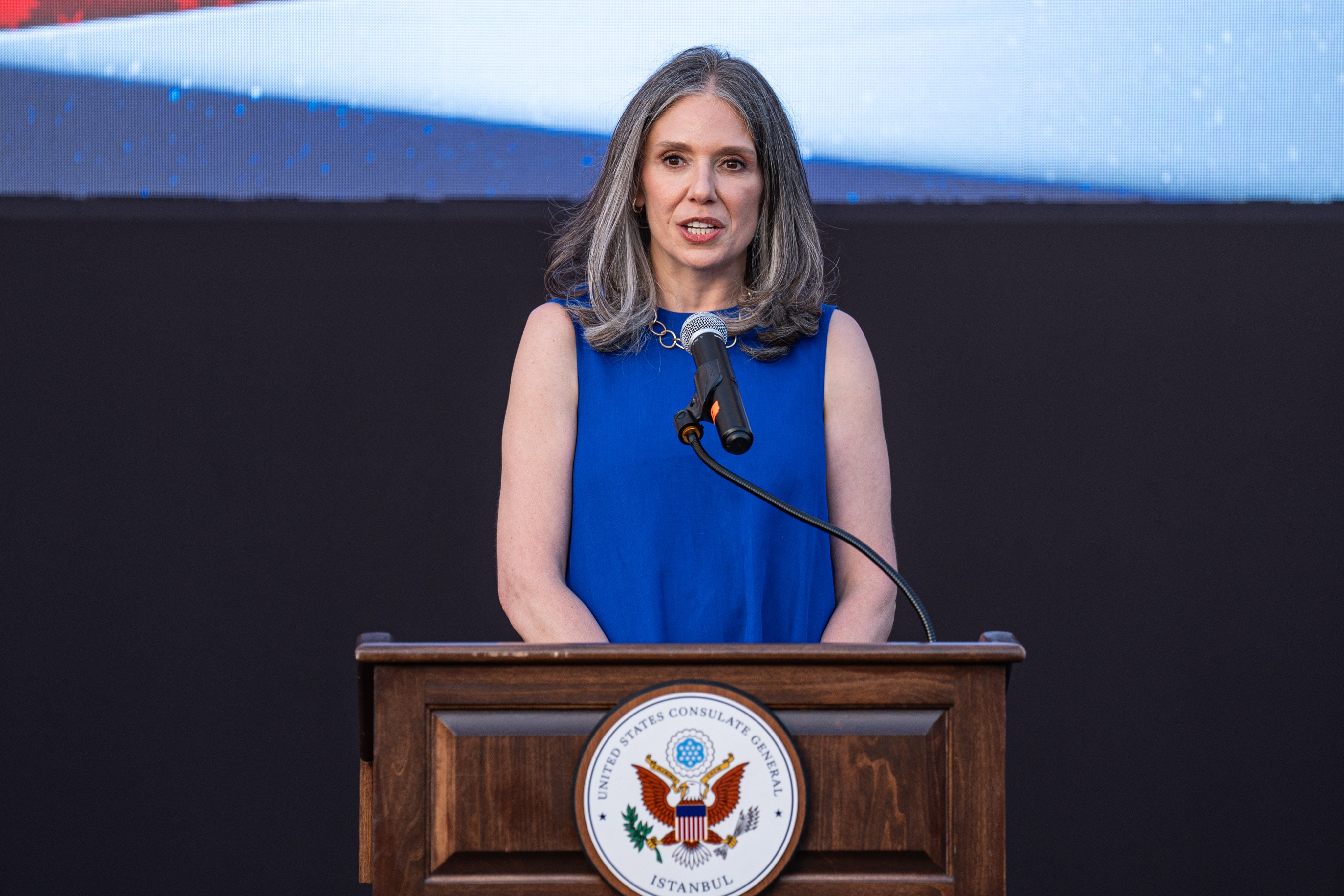 Julie Eadeh is tipped to be leaving Istanbul to become the US consul general in Hong Kong. Photo:  Getty Images