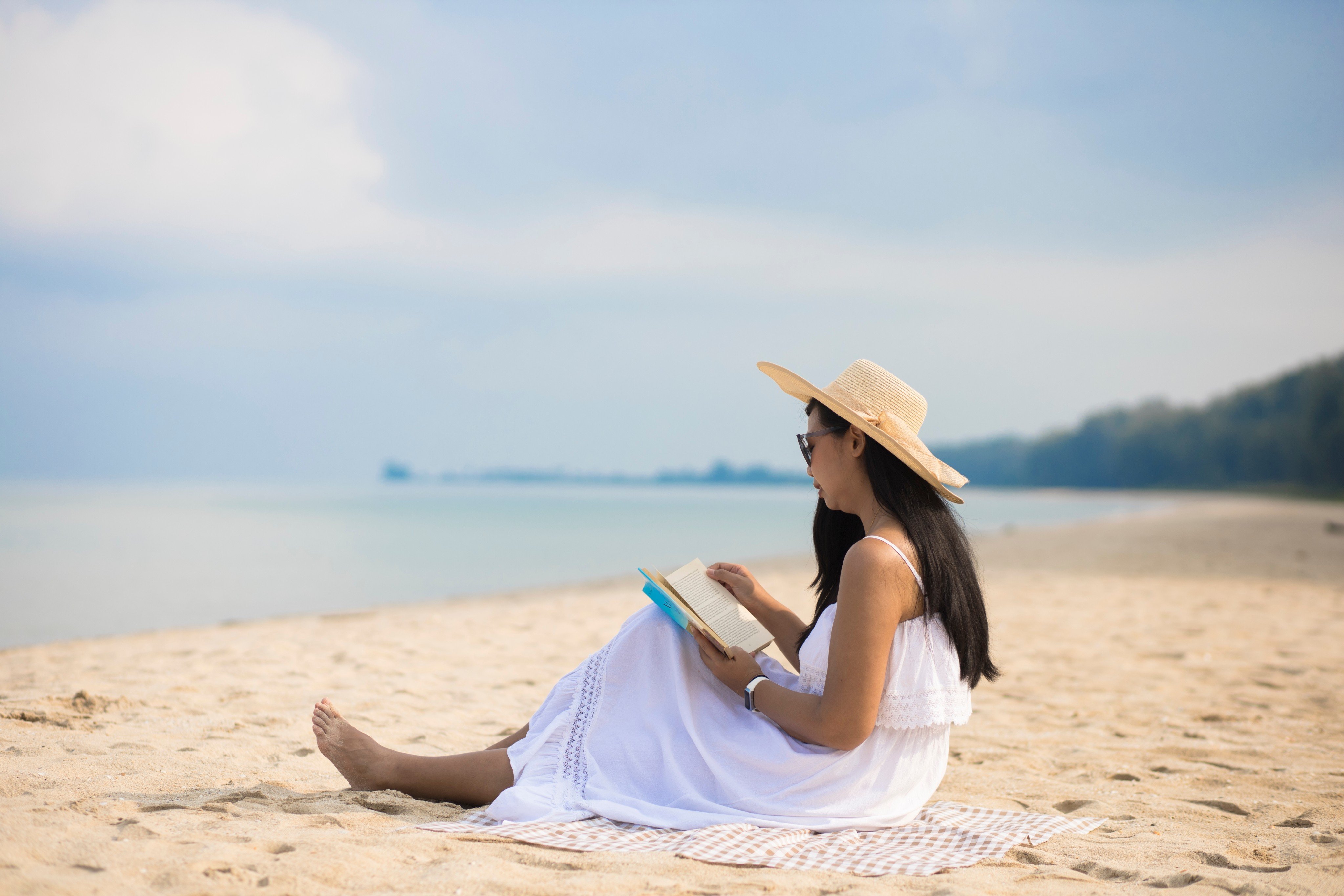 A woman relaxes on Khao Lak beach in Phuket. The digital nomad visa is proving to be a rare policy success for Thailand’s embattled government. Photo: Shutterstock