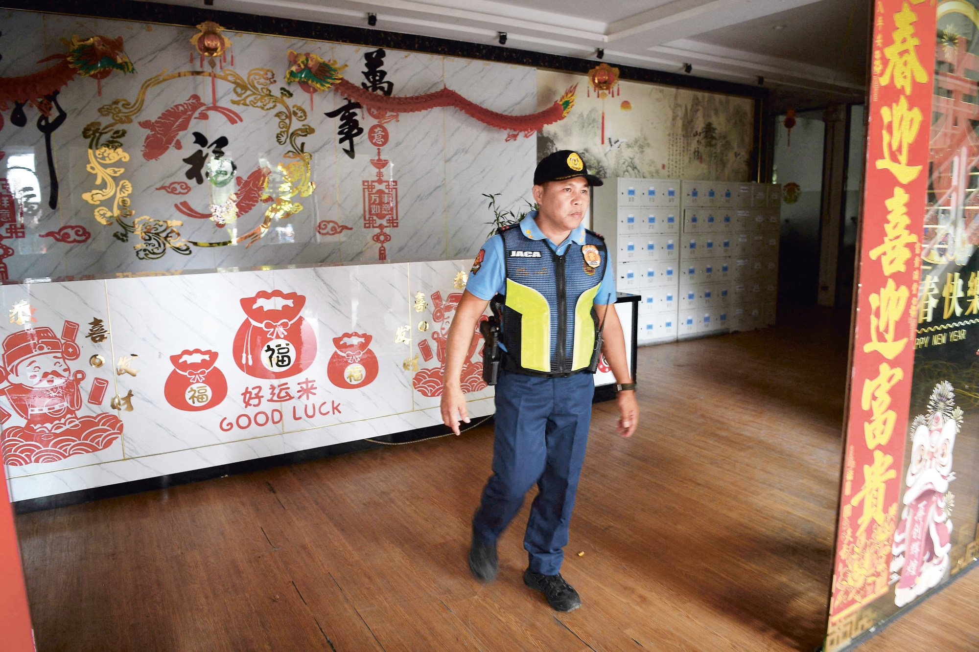 A building at a closed Philippine online gaming operator (Pogos) hub in Kawit, Cavite province. Photo: AFP A building at a closed Philippine online gaming operator (Pogos) hub in Kawit, Cavite province. Photo: AFP