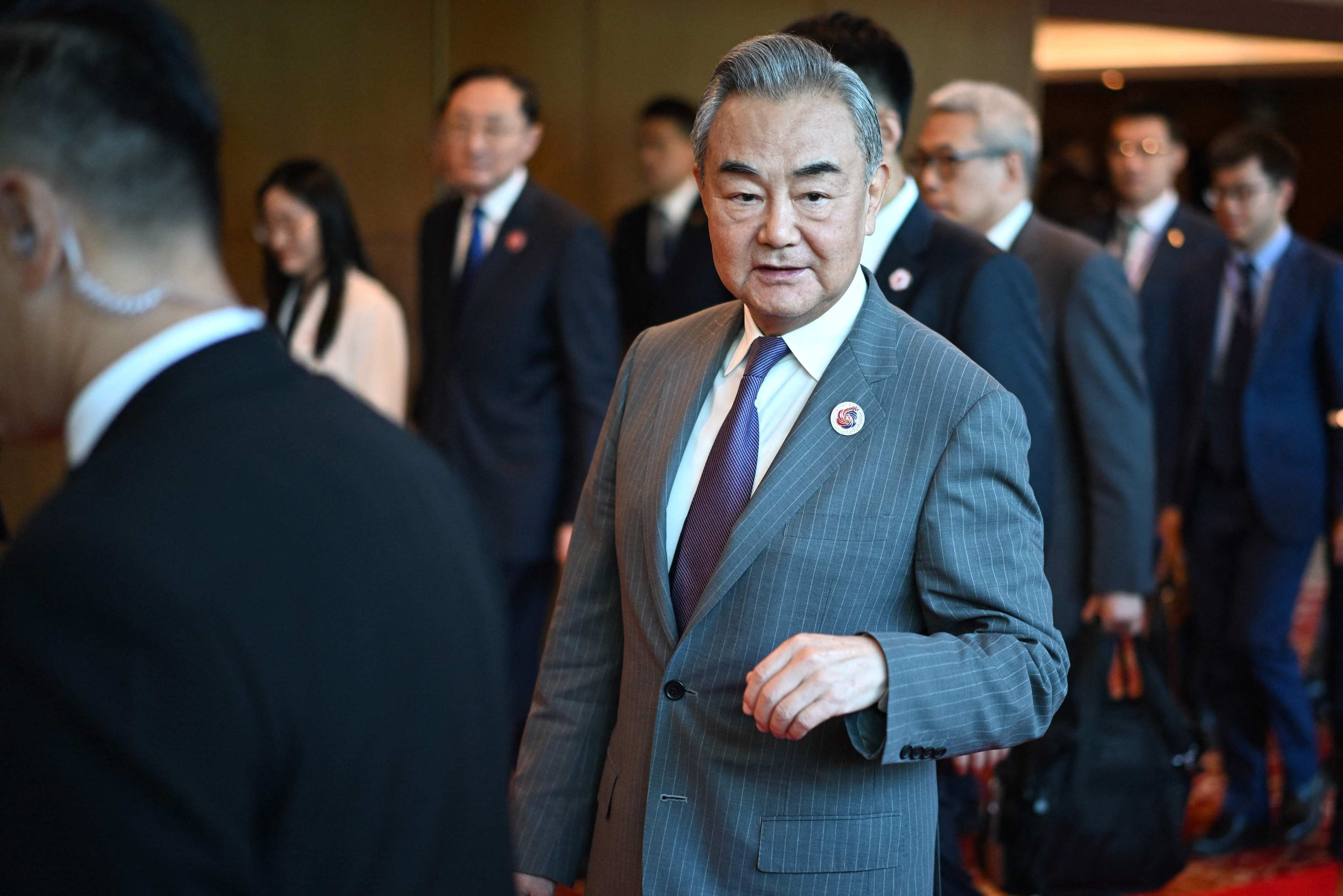 China’s Foreign Minister Wang Yi has spoken to Chinese media after wrapping up Asean and East Asia-related meetings in Kuala Lumpur, Malaysia. Photo: AFP