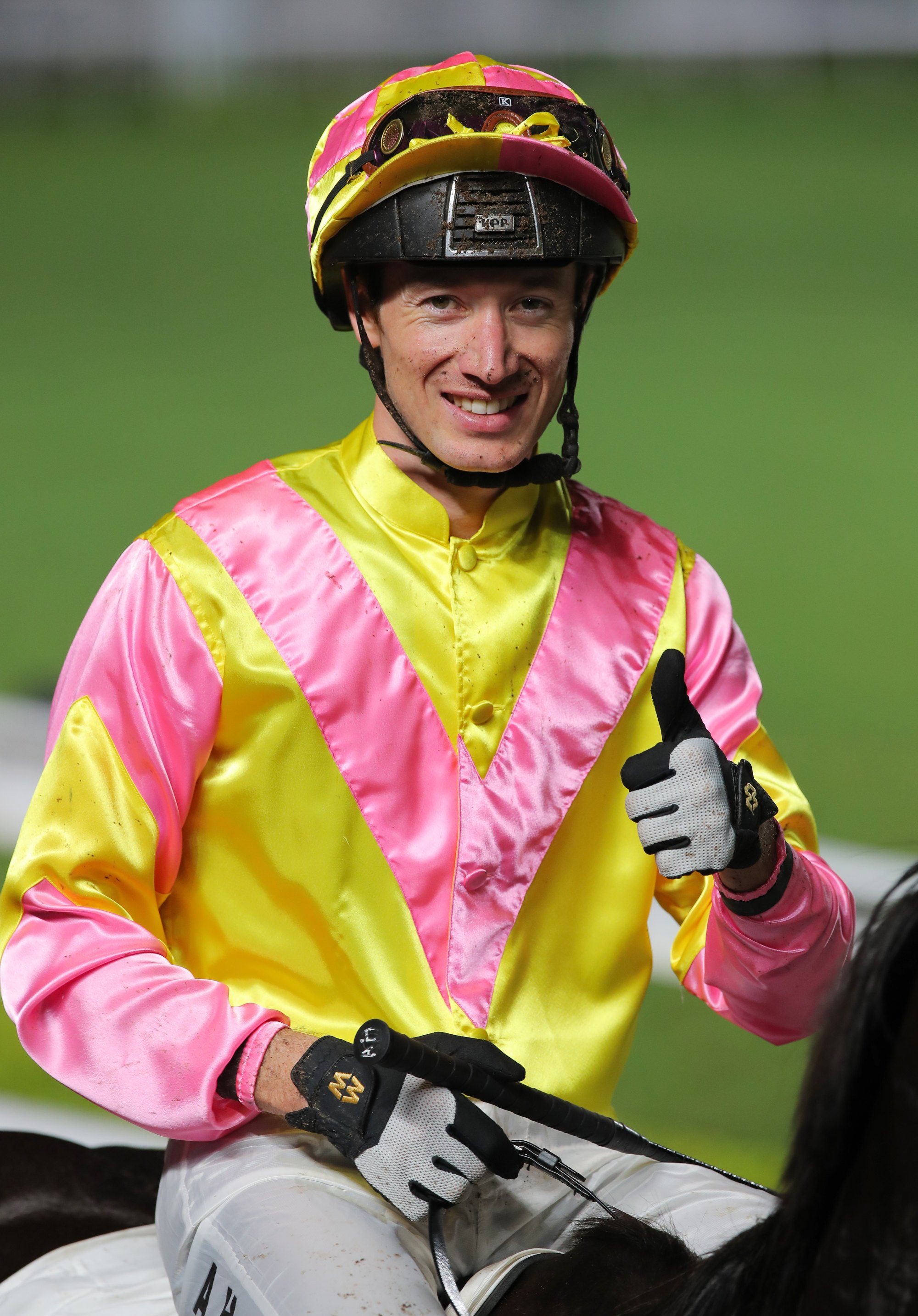 Antoine Hamelin is hopeful of more success aboard Rising From Ashes this weekend.