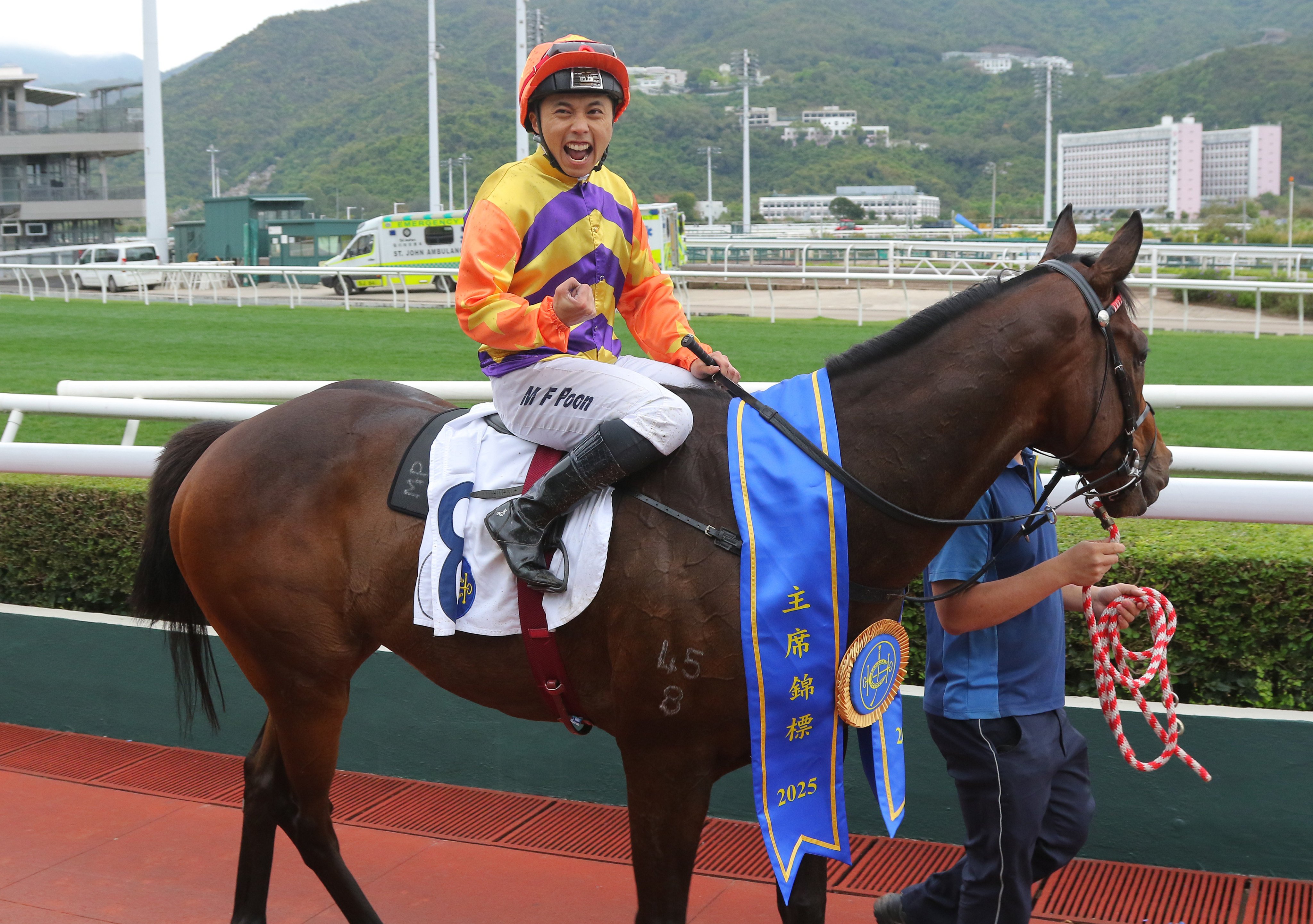 Matthew Poon heads into the Happy Valley finale as the leading local rider. Photos: Kenneth Chan