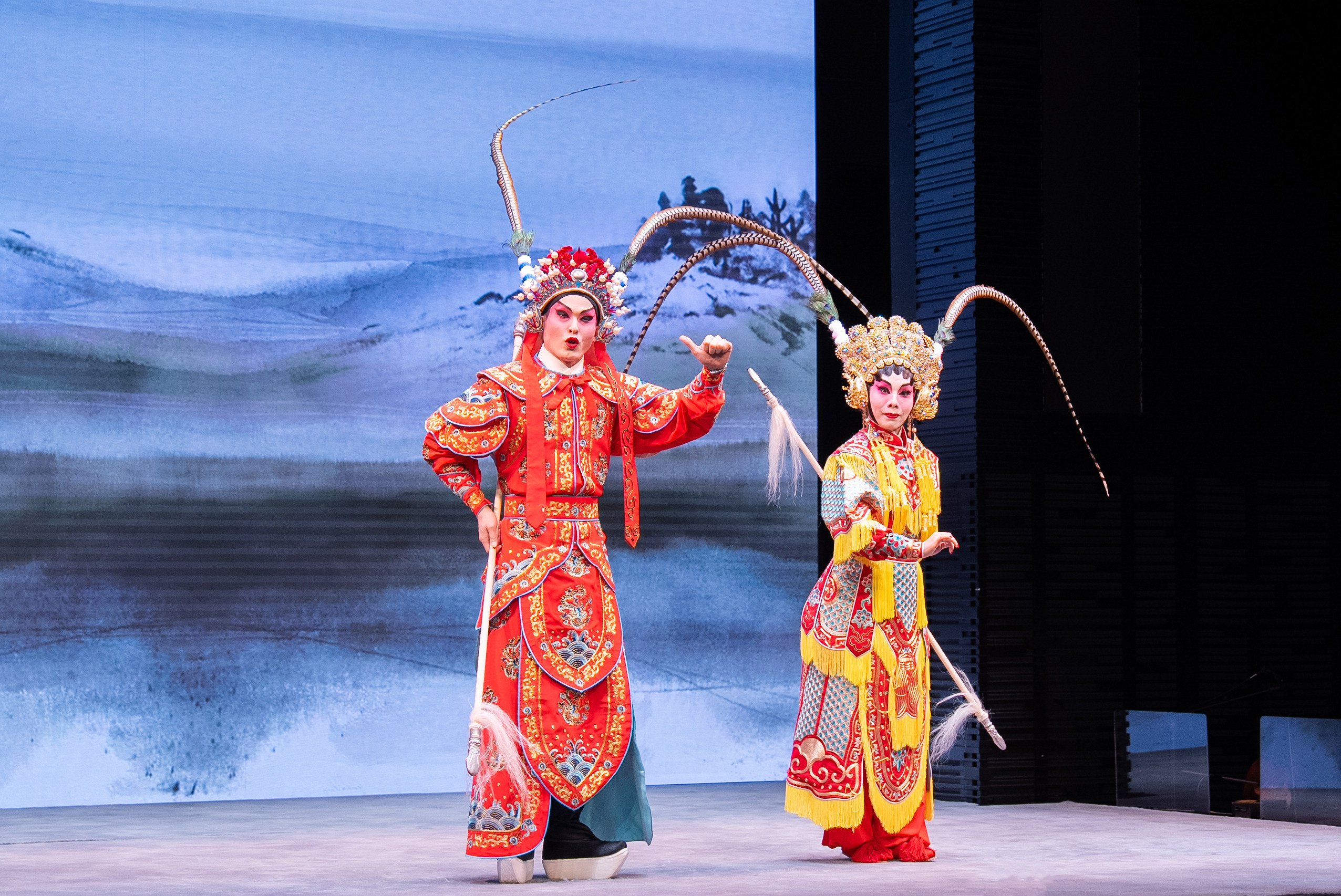 A performance launching Rolex’s partnership with Hong Kong’s WestK cultural district. Photo: Handout