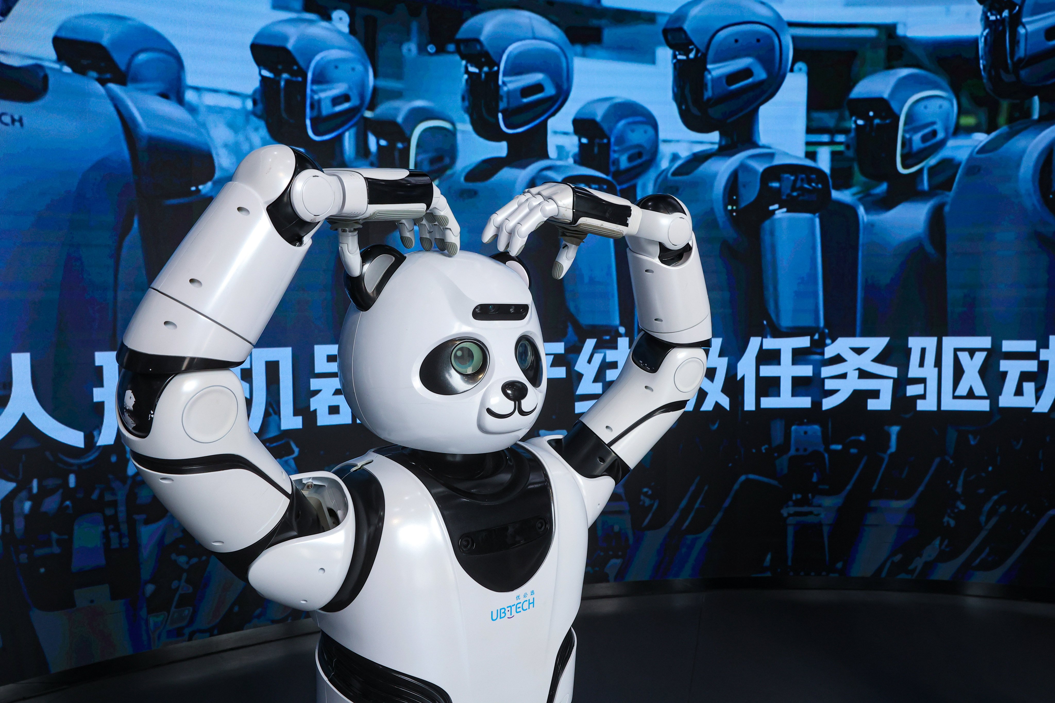 A robot from UBTech on display at the 137th Canton Fair in Guangzhou, capital of southern Guangdong province, in April. Photo: Edmond So