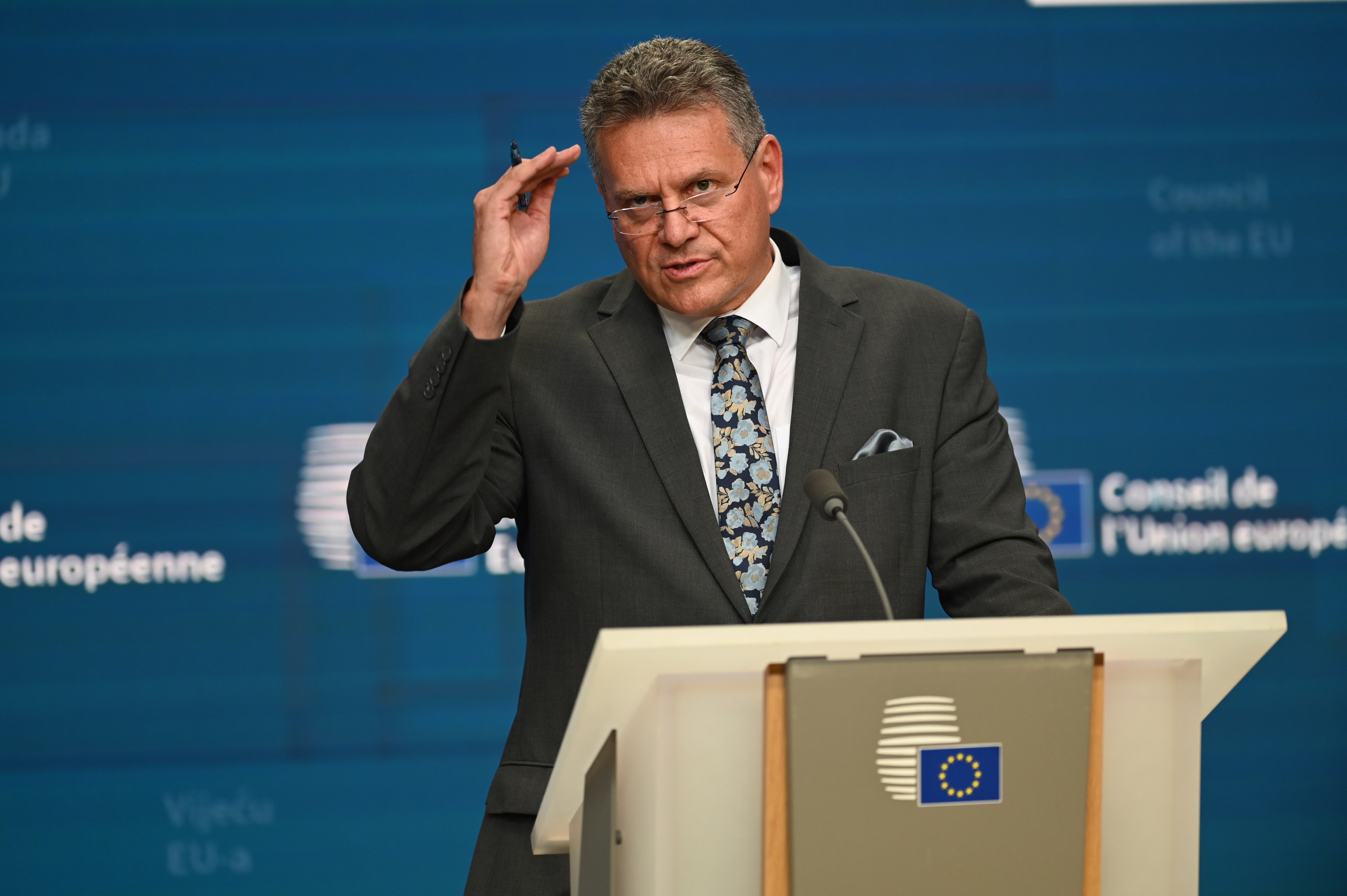 EU Commissioner Maros Sefcovic. Photo: dpa