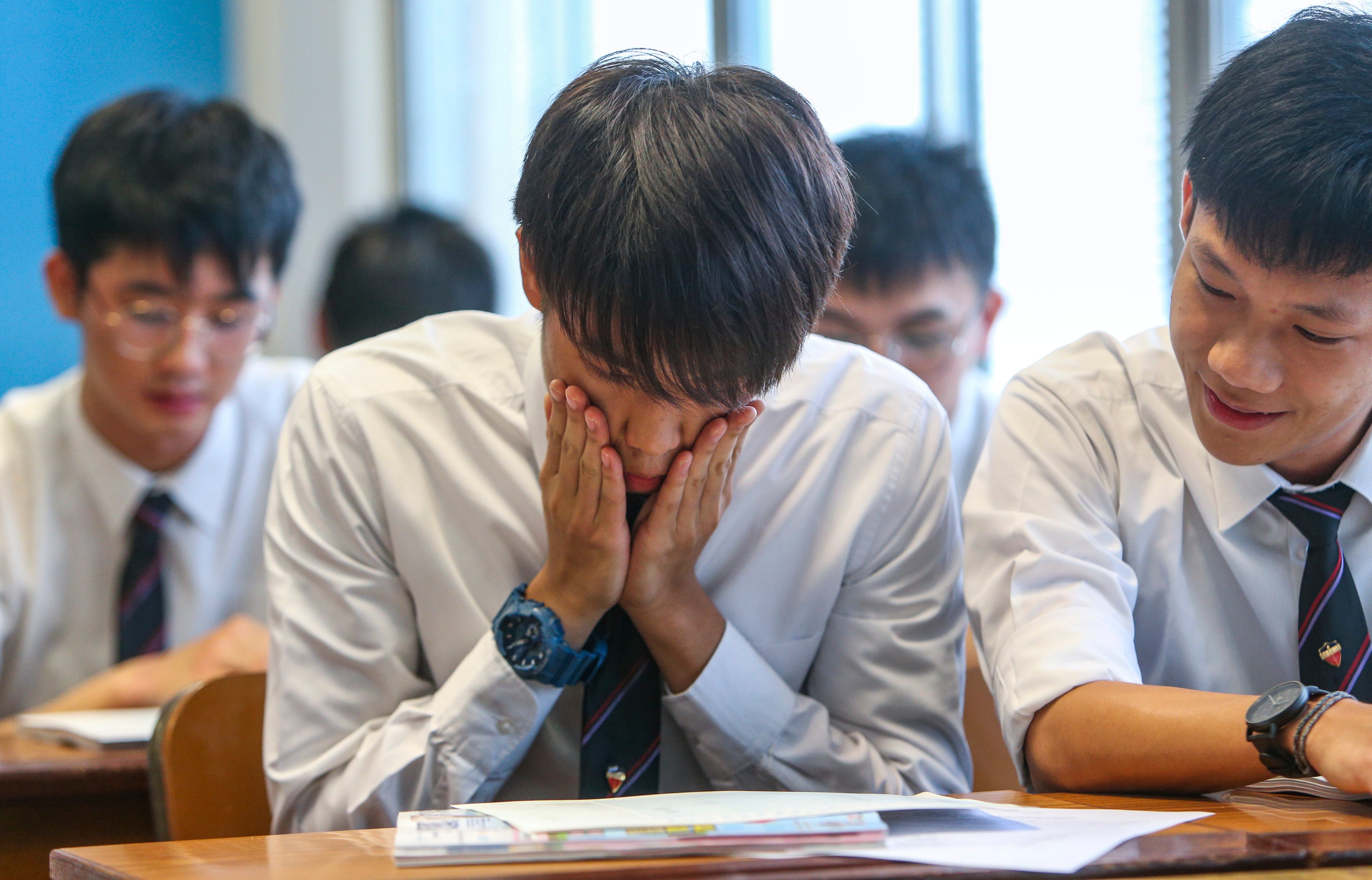 More than 55,000 Hong Kong pupils will receive their Diploma of Secondary Education (DSE) exam results on Wednesday. Photo: Winson Wong