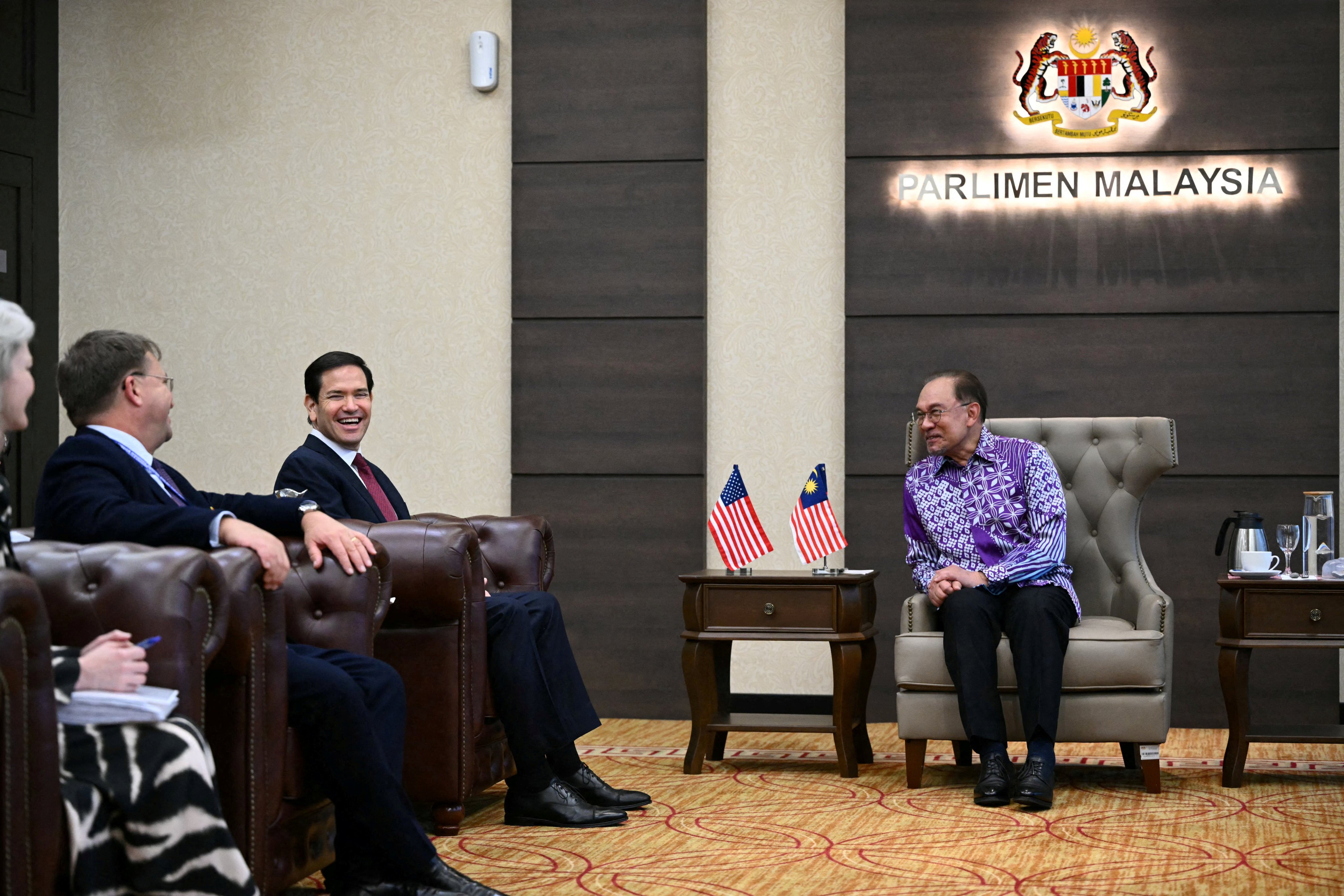 Malaysia’s Prime Minister Anwar Ibrahim at his office in Putrajaya last week. Photo: Reuters