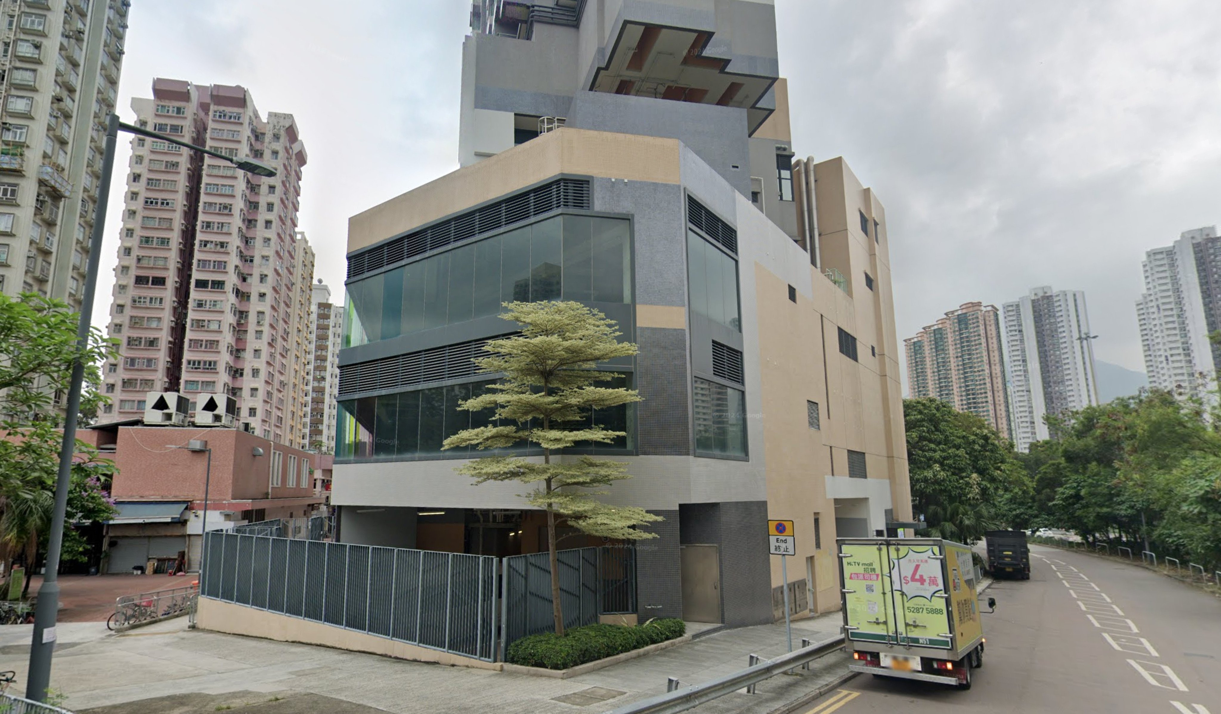 Lingnan University acquired T-Plus’ commercial podium and car park in Tuen Mun for HK$120 million. Photo: Google Maps