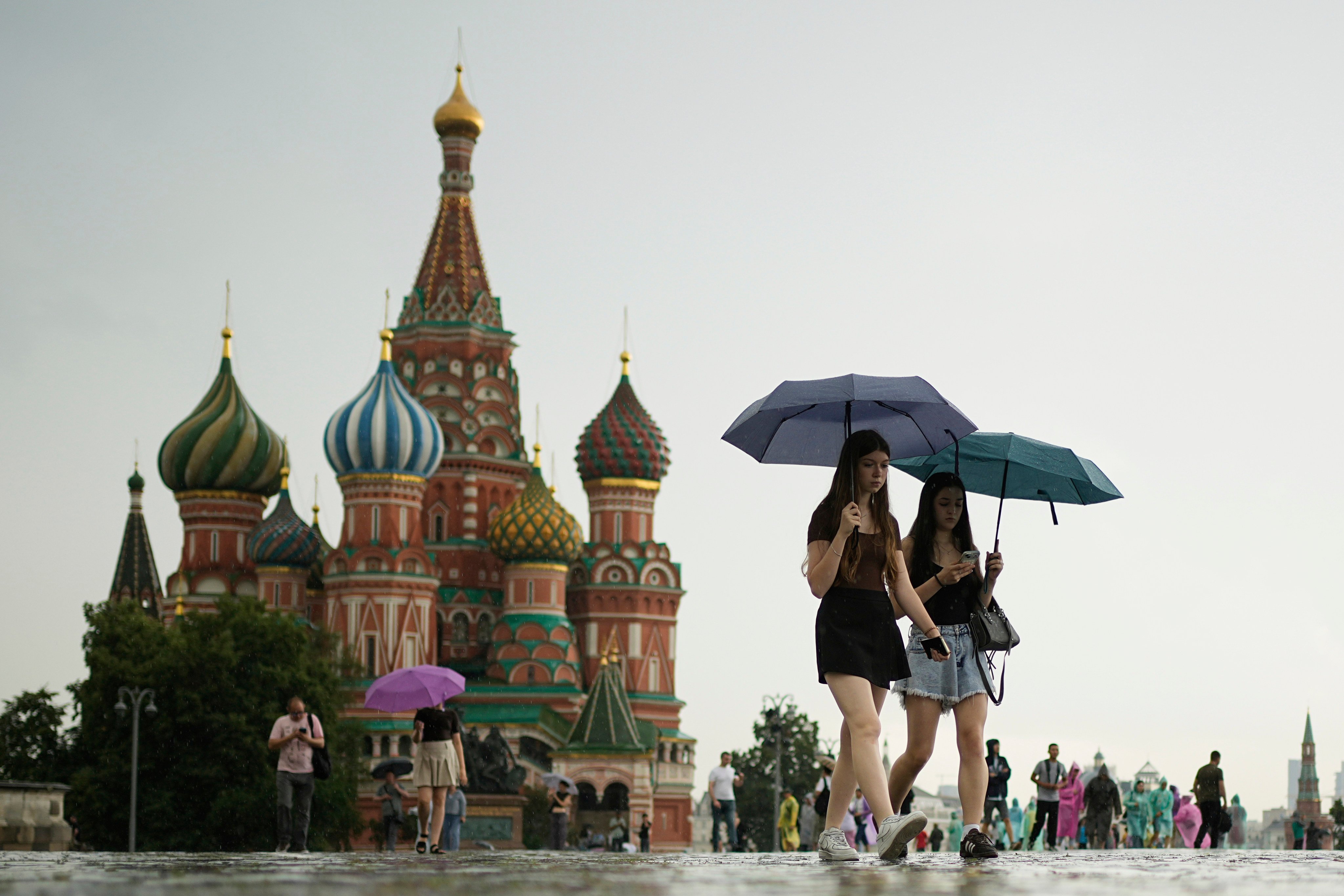 Red Square in Moscow, Russia. Photo: AP
