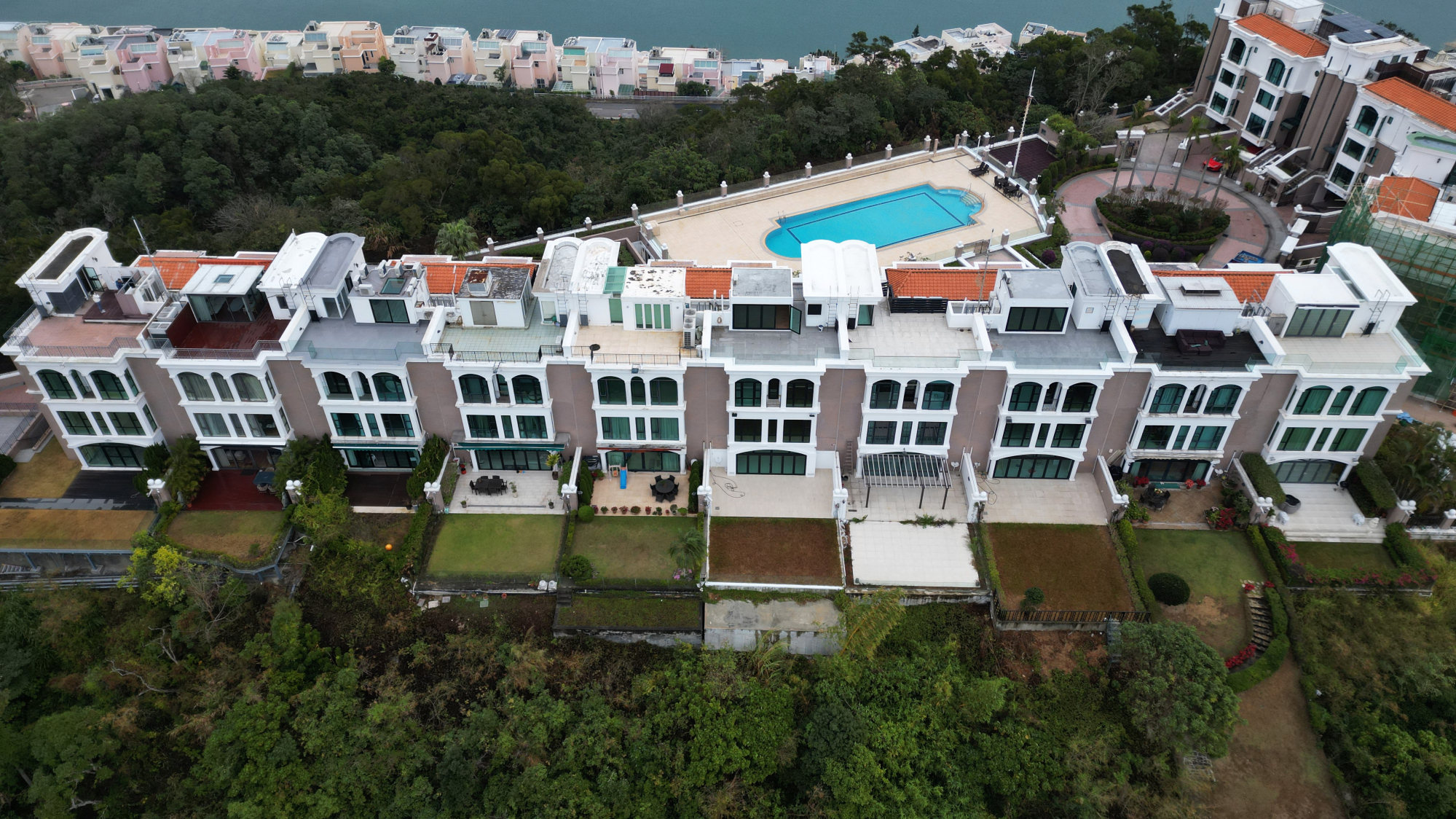 The Villa Rosa project in Tai Tam on the southeastern part of Hong Kong Island on January 23, 2024. Photo: May Tse