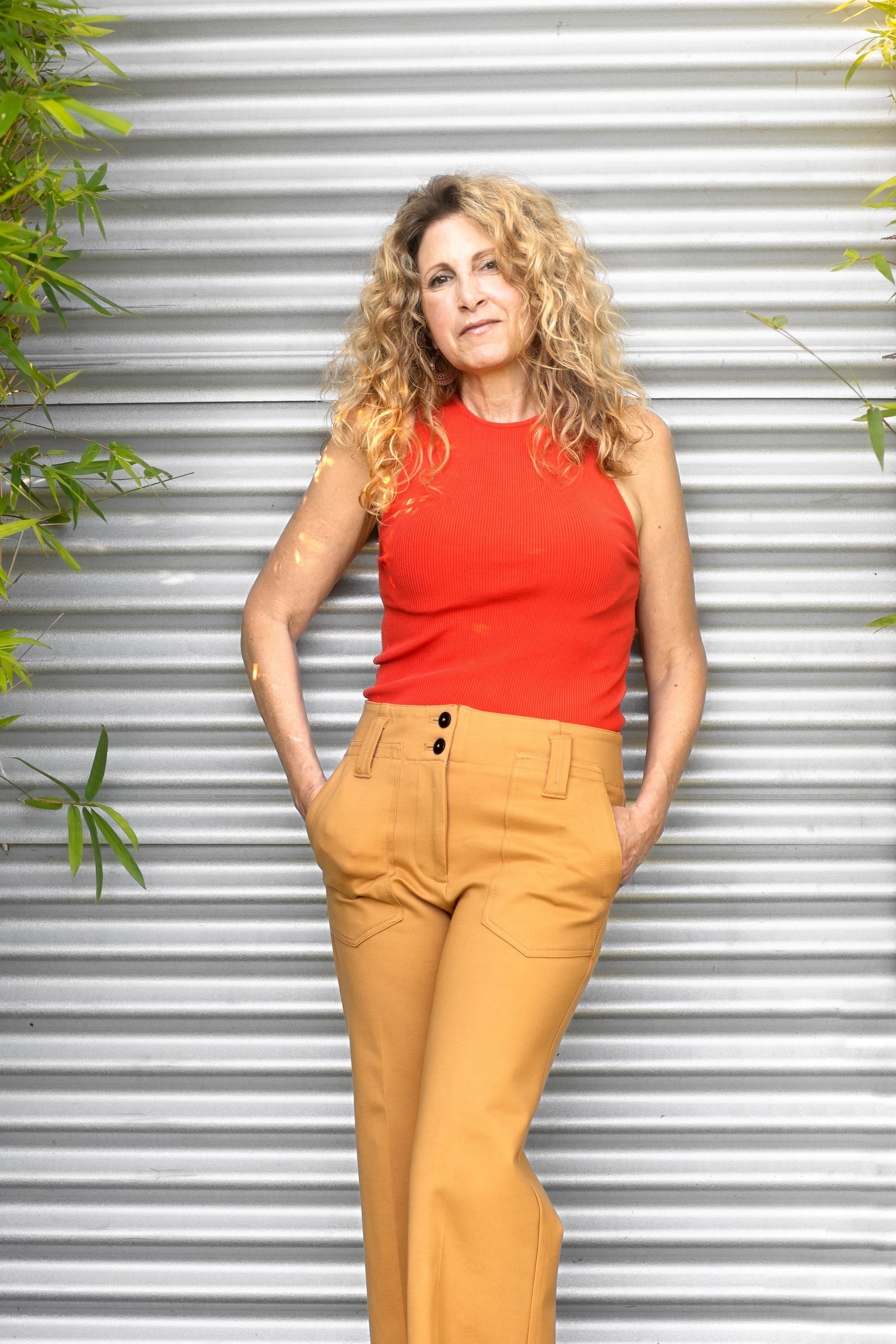 Lauren Bernick, a 56-year-old mother of three with a family history of heart disease, was diagnosed with coronary artery disease 10 years ago. After a decade of veganism and regular exercise, she feels healthy and safe. Photo: Lauren Bernick