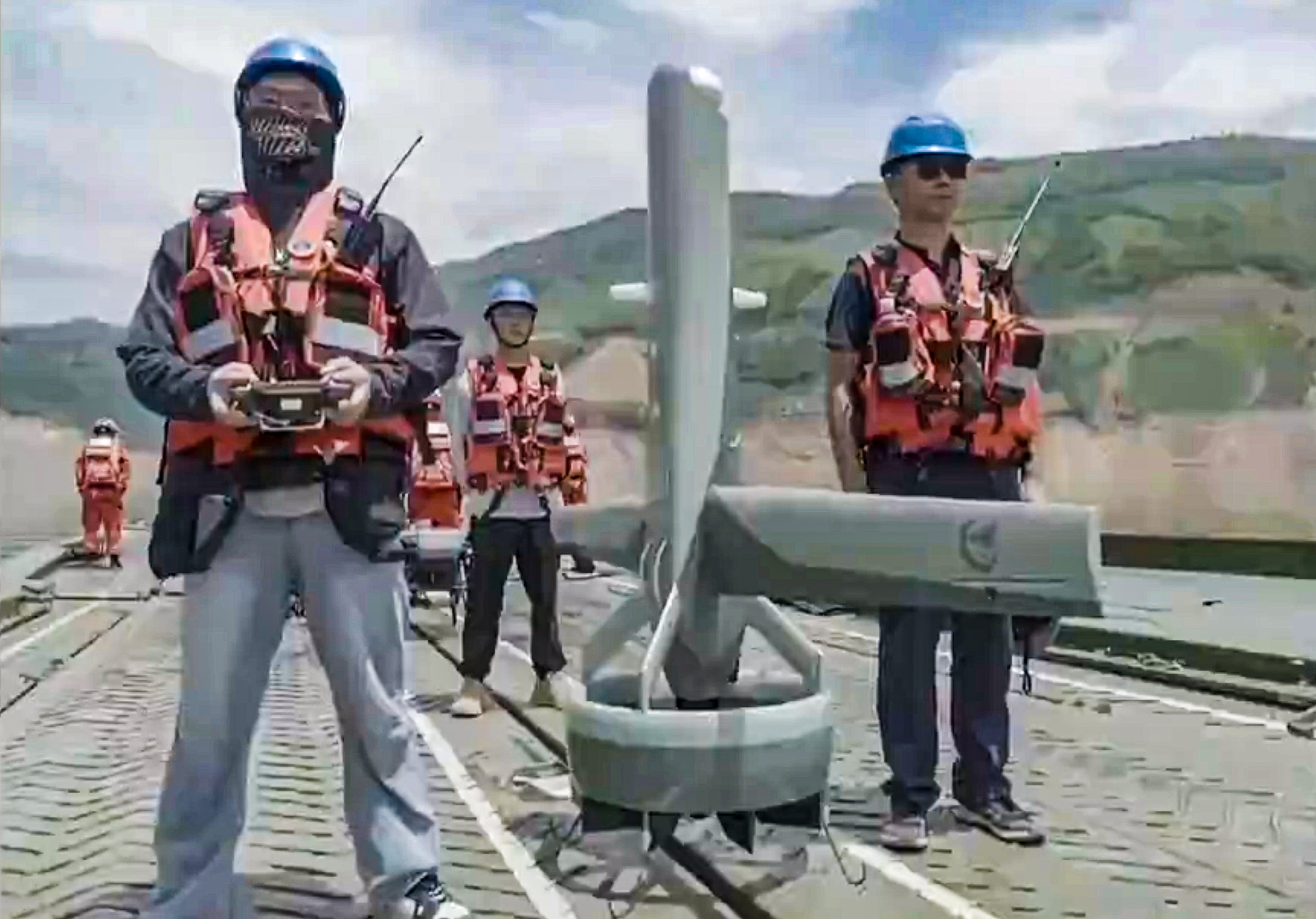 The new UAV has an intelligent control system that could be used for drone swarming. Photo: Handout