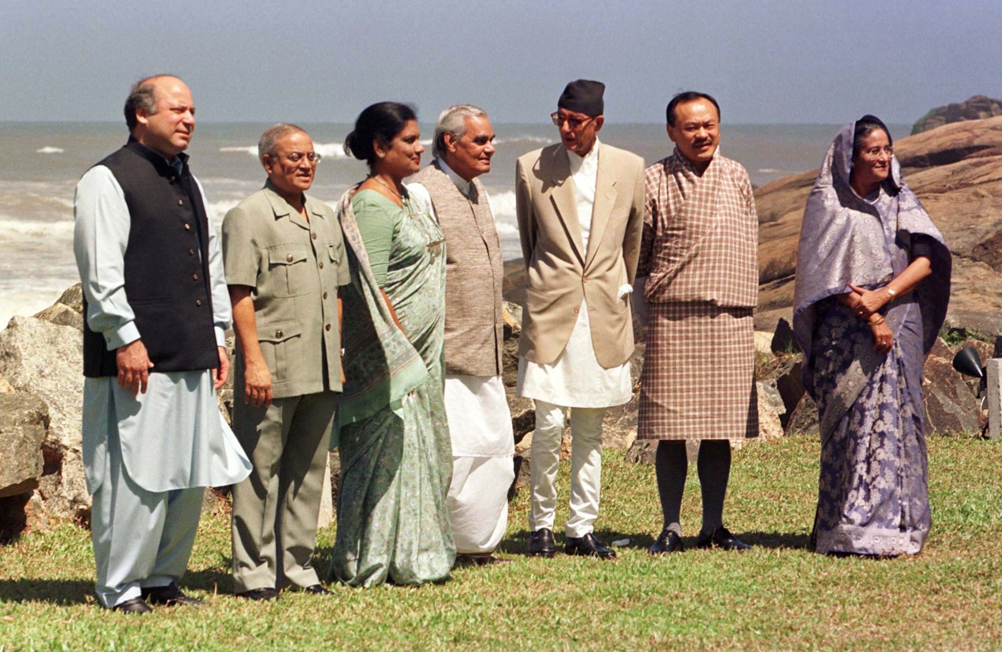 Leaders of the South Asian Association for Regional Cooperation (Saarc) meet in Sri Lanka in 1998. Photo: Reuters Leaders of the South Asian Association for Regional Cooperation (Saarc) meet in Sri Lanka in 1998. Photo: Reuters