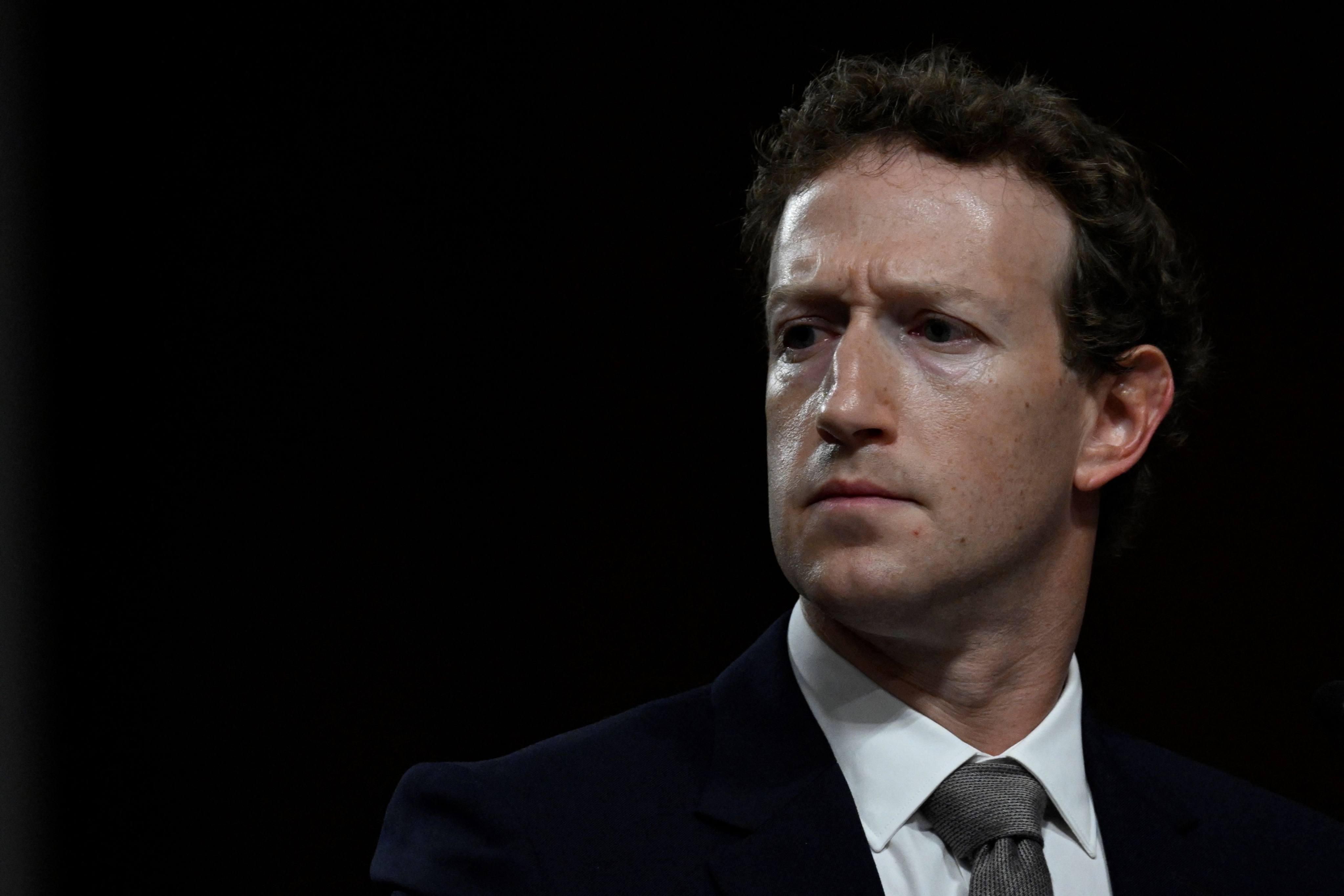 Meta chief Mark Zuckerberg and other company board members have settled a shareholder lawsuit over decisions made in the wake of the Cambridge Analytica privacy scandal. Photo: AP