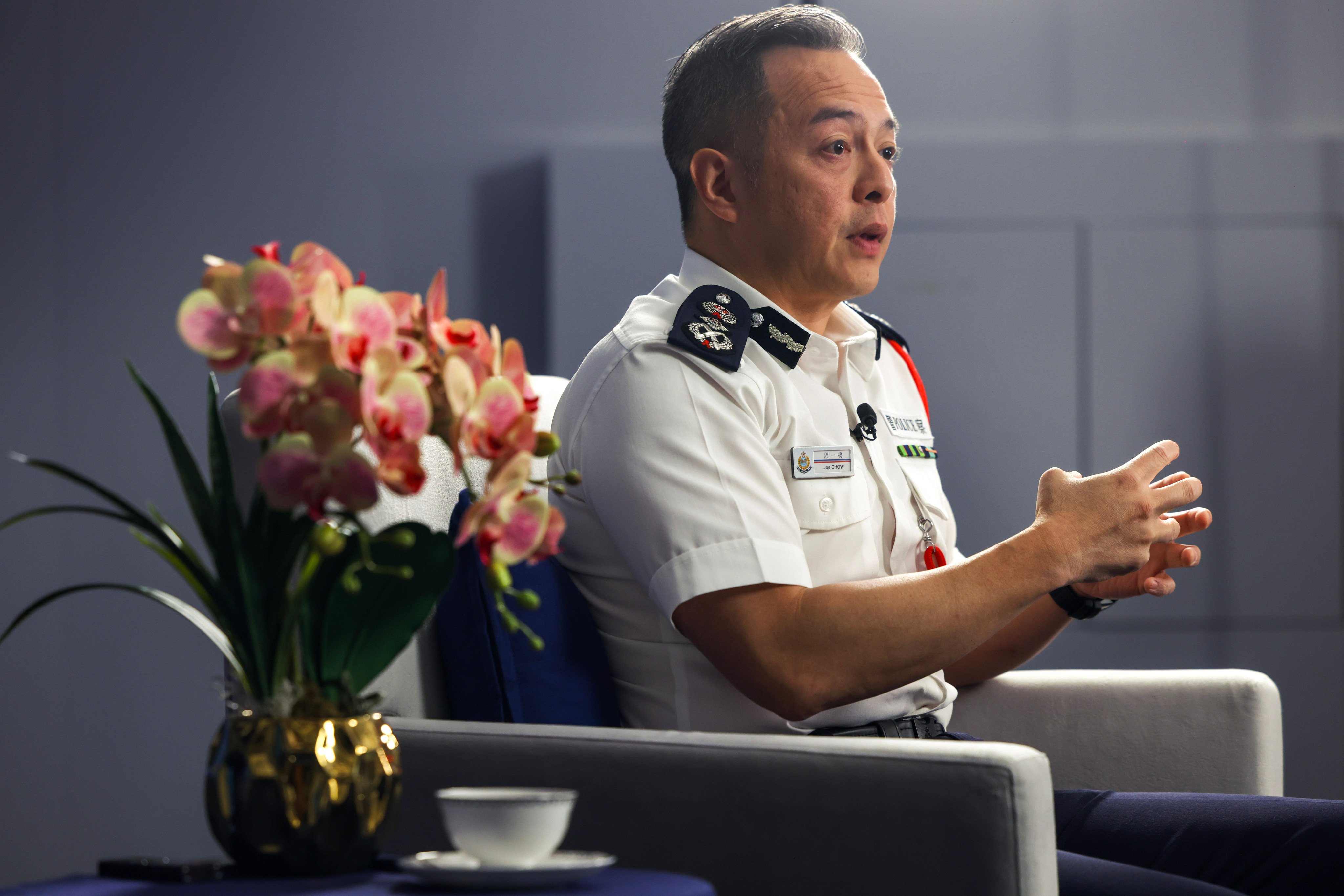 Commissioner of Police Joe Chow is adamant that the force is fully prepared to support the hosting of more mega-events in the city. Photo: Nora Tam