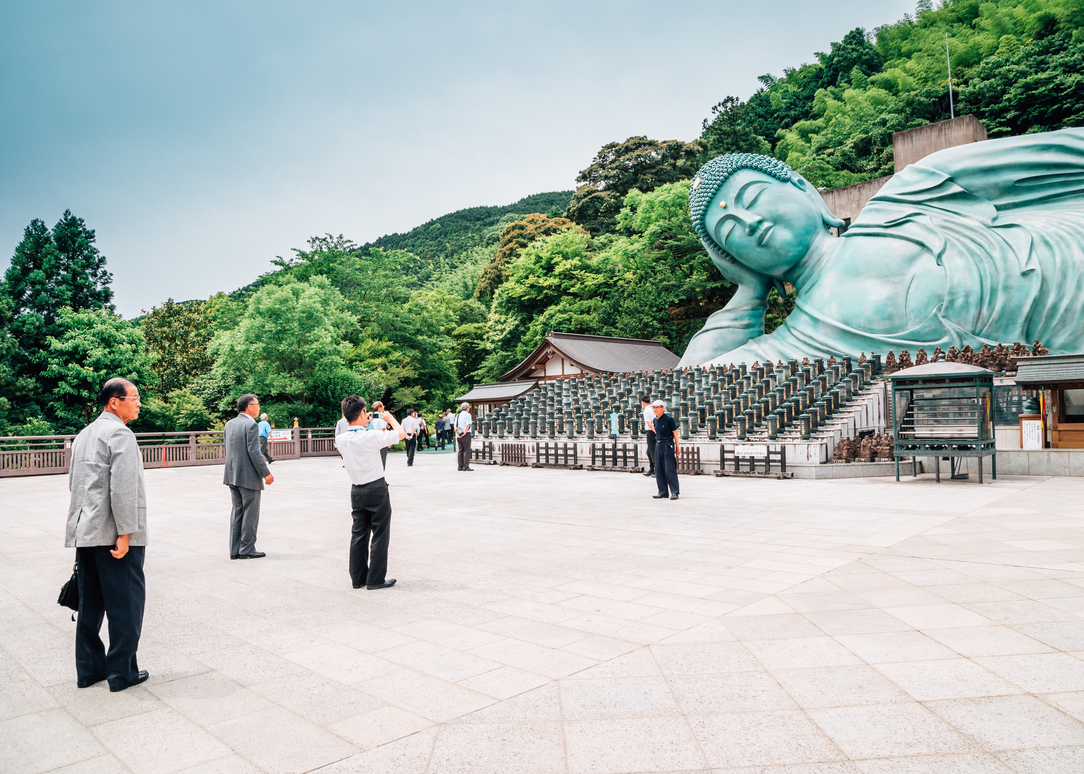 Nanzoin temple in Fukuoka prefecture, known for its 41-metre long reclining Buddha statue, has been charging foreign visitors since May. Photo: Shutterstock